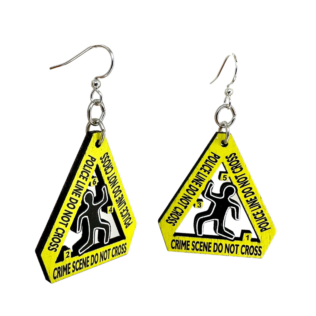 Crime Scene Earrings
