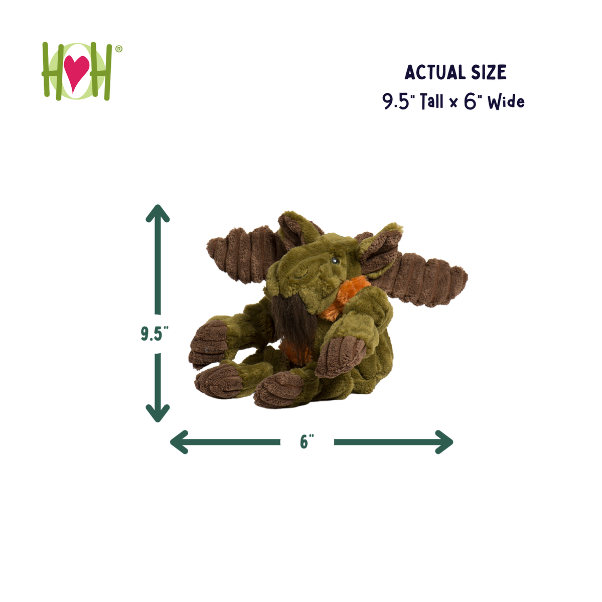 Milo Moose Knottie® Plush Dog Toy | HuggleHounds