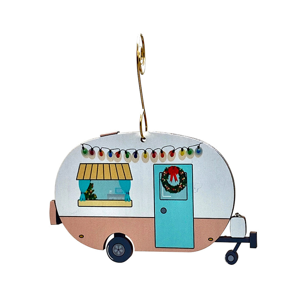 Retro Camper Ornament