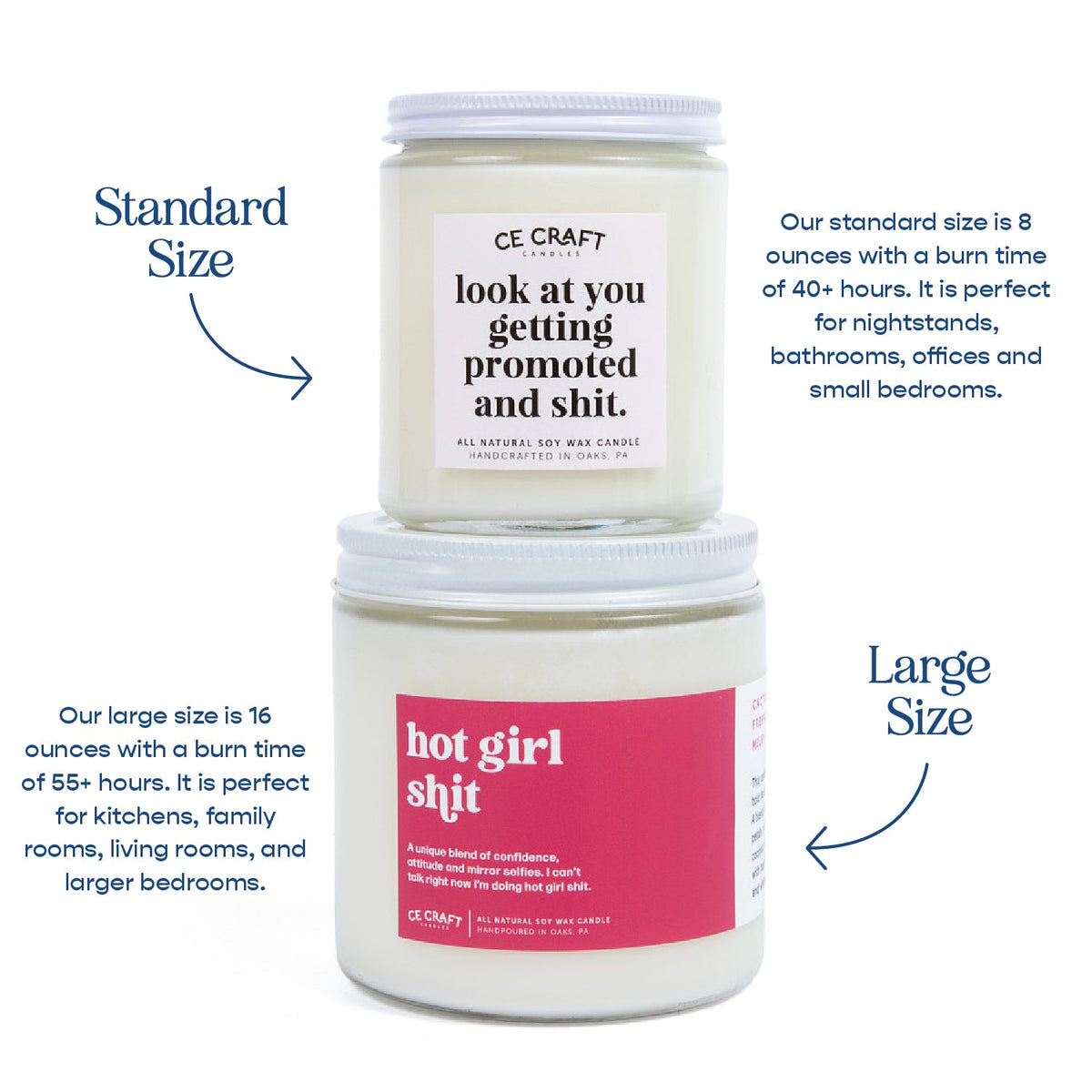 Look At You Getting Your Masters And Shit Candle | Funny Graduation Gift