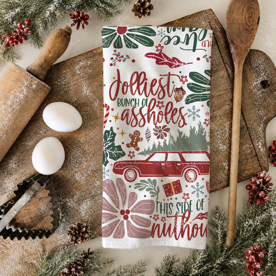 Griswold & Co. Tree Farm Christmas Kitchen Towel