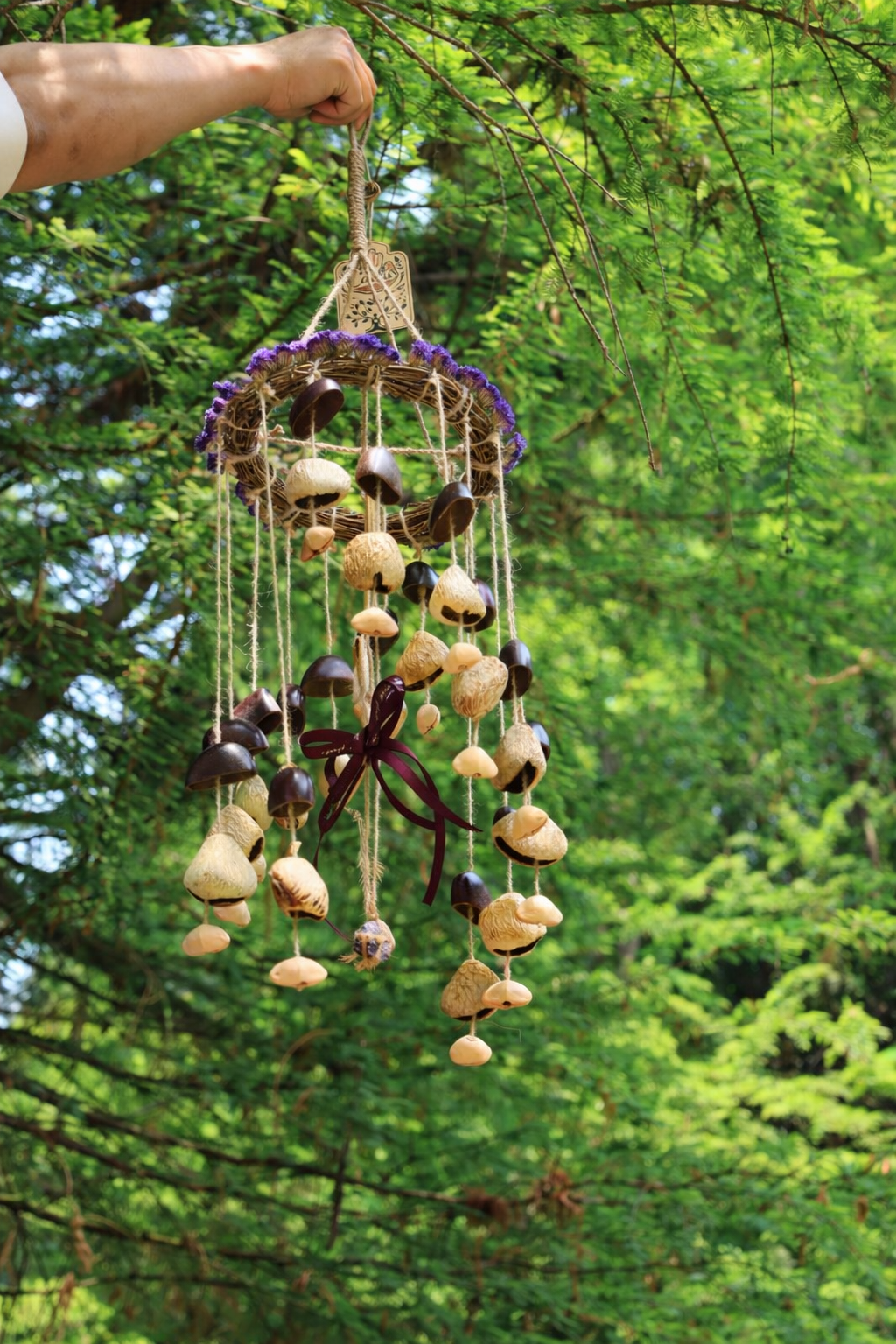 Floral Harvest | Botanical Seed Chime & Hanging Sculpture