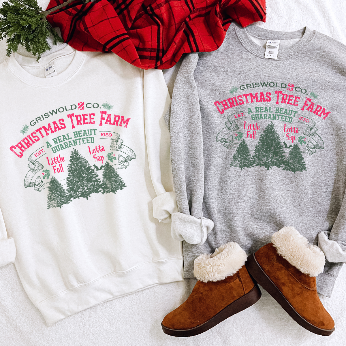 Griswold Christmas Tree Farm Crewneck Sweatshirt