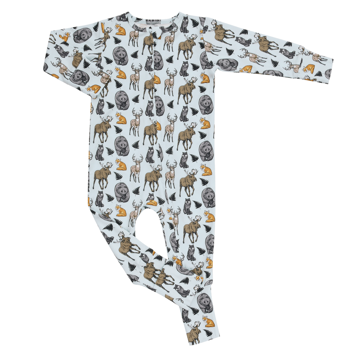 Into the Wild Woodland Convertible Baby Romper