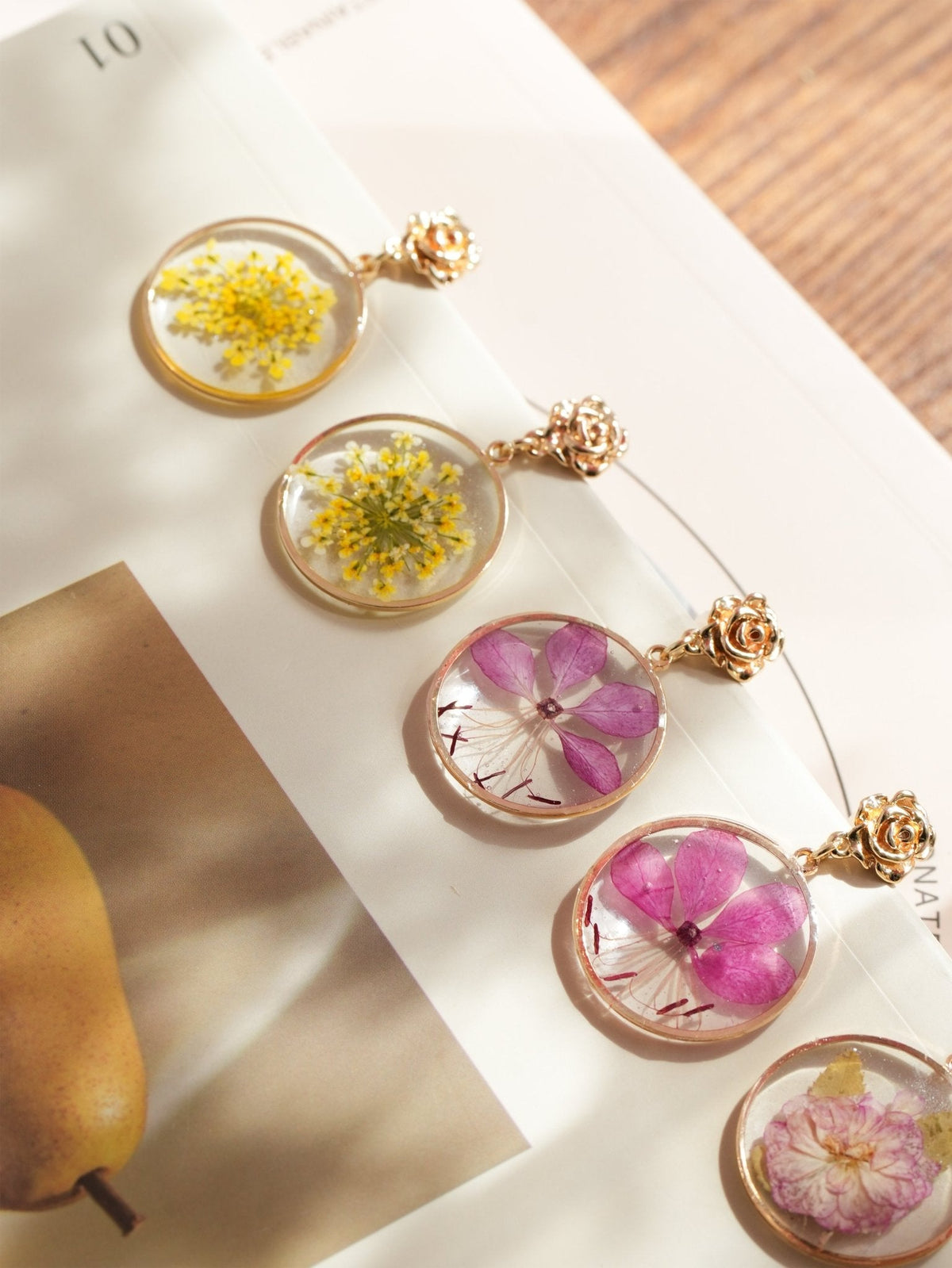 Dancing Bloom | Real Azalea Flower Earrings