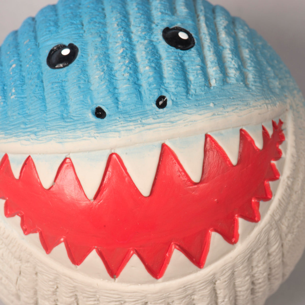 Finn the Shark Ruff-Tex® Squeaky Dog Ball | HuggleHounds