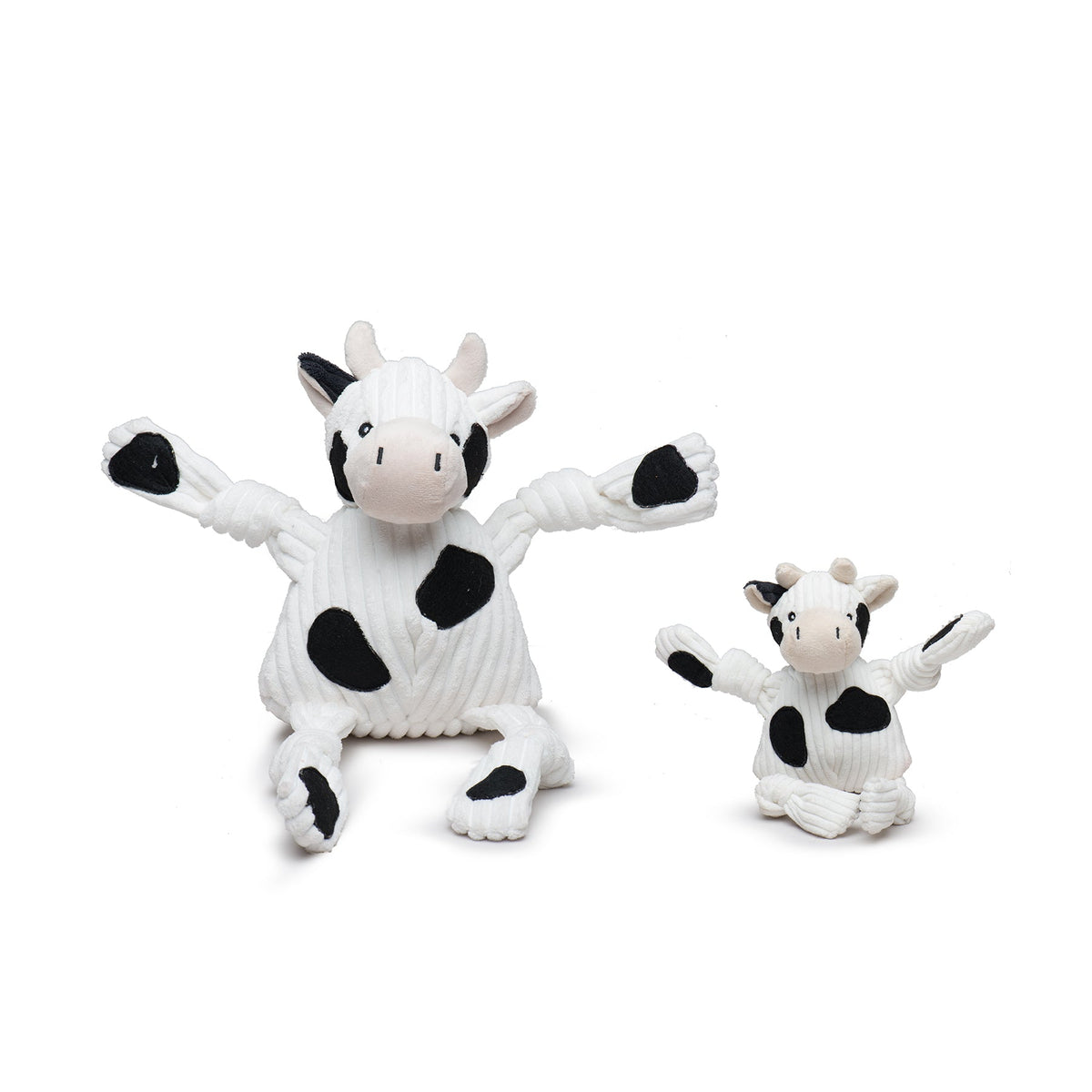 Dottie Cow Knottie® Plush Dog Toy | HuggleHounds