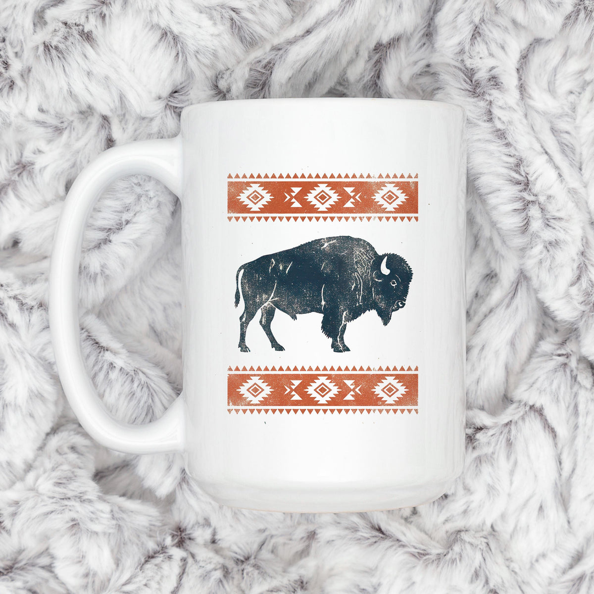 Western Buffalo Ceramic Mug