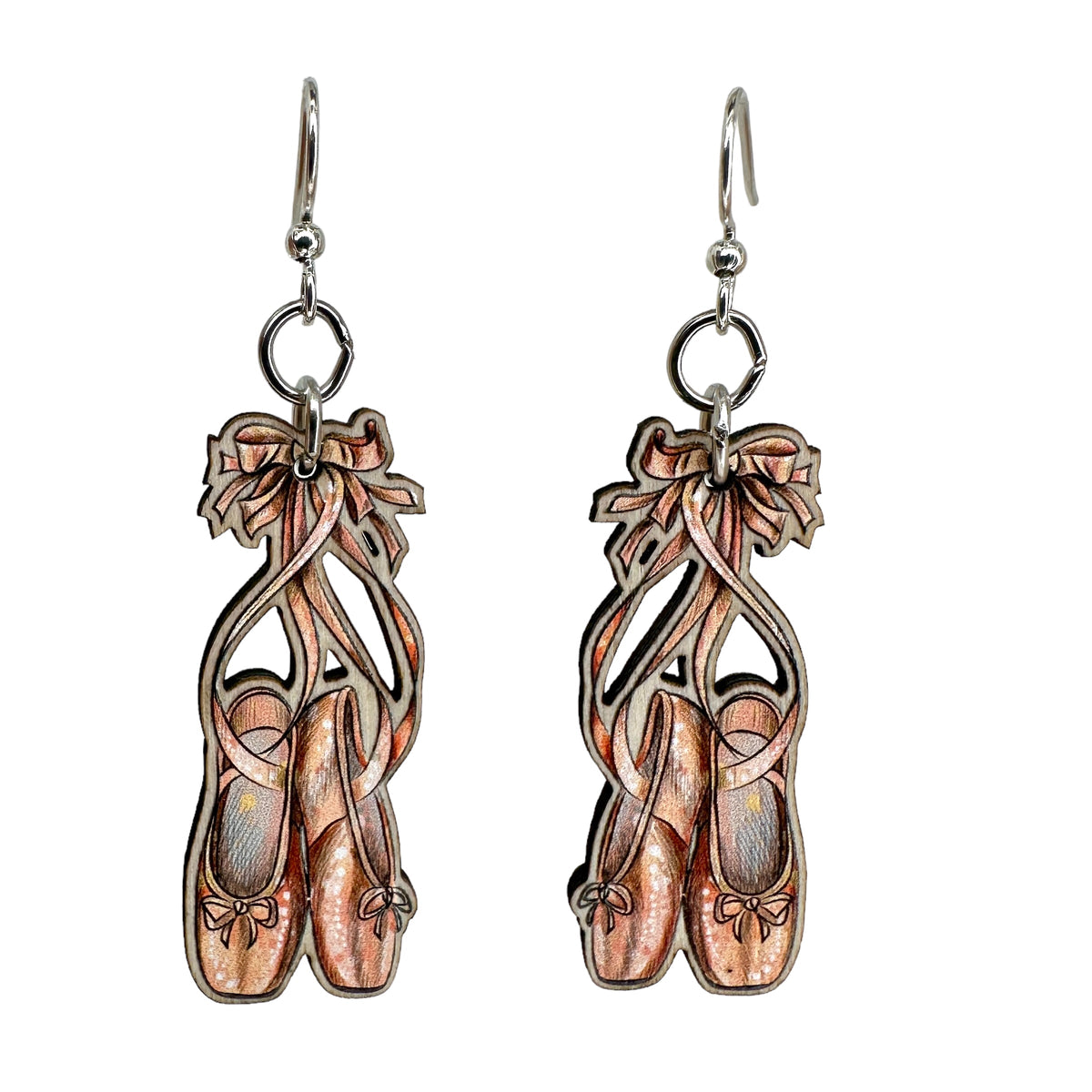 Ballet Shoe Earrings #1663