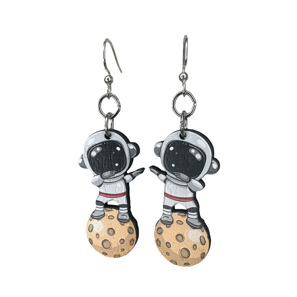 Little Moon Man Earrings #1784