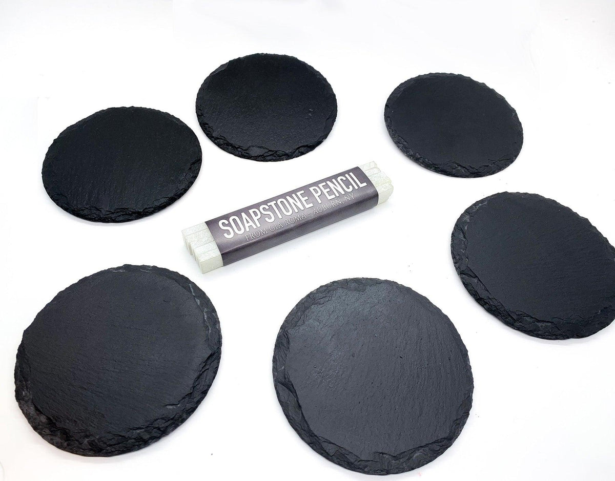 Natural Slate Coasters