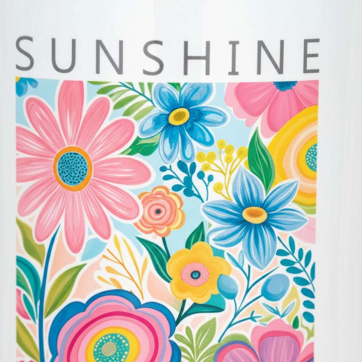 Sunshine State of Mind Floral Ceramic Mug