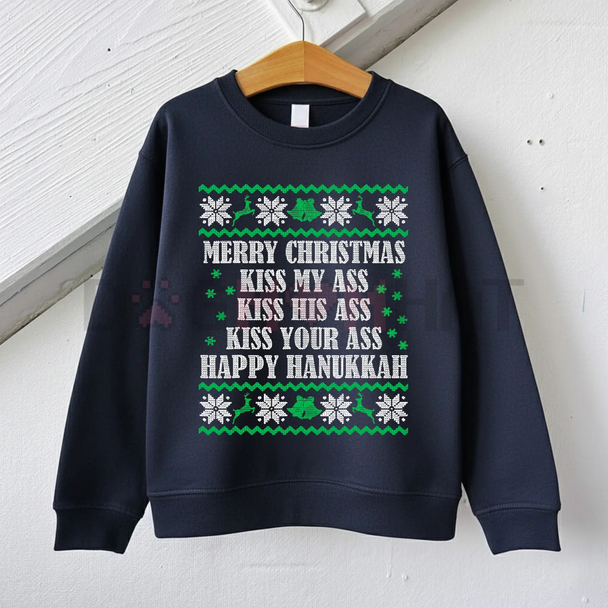 Merry Christmas Kiss My Ass Sweatshirt