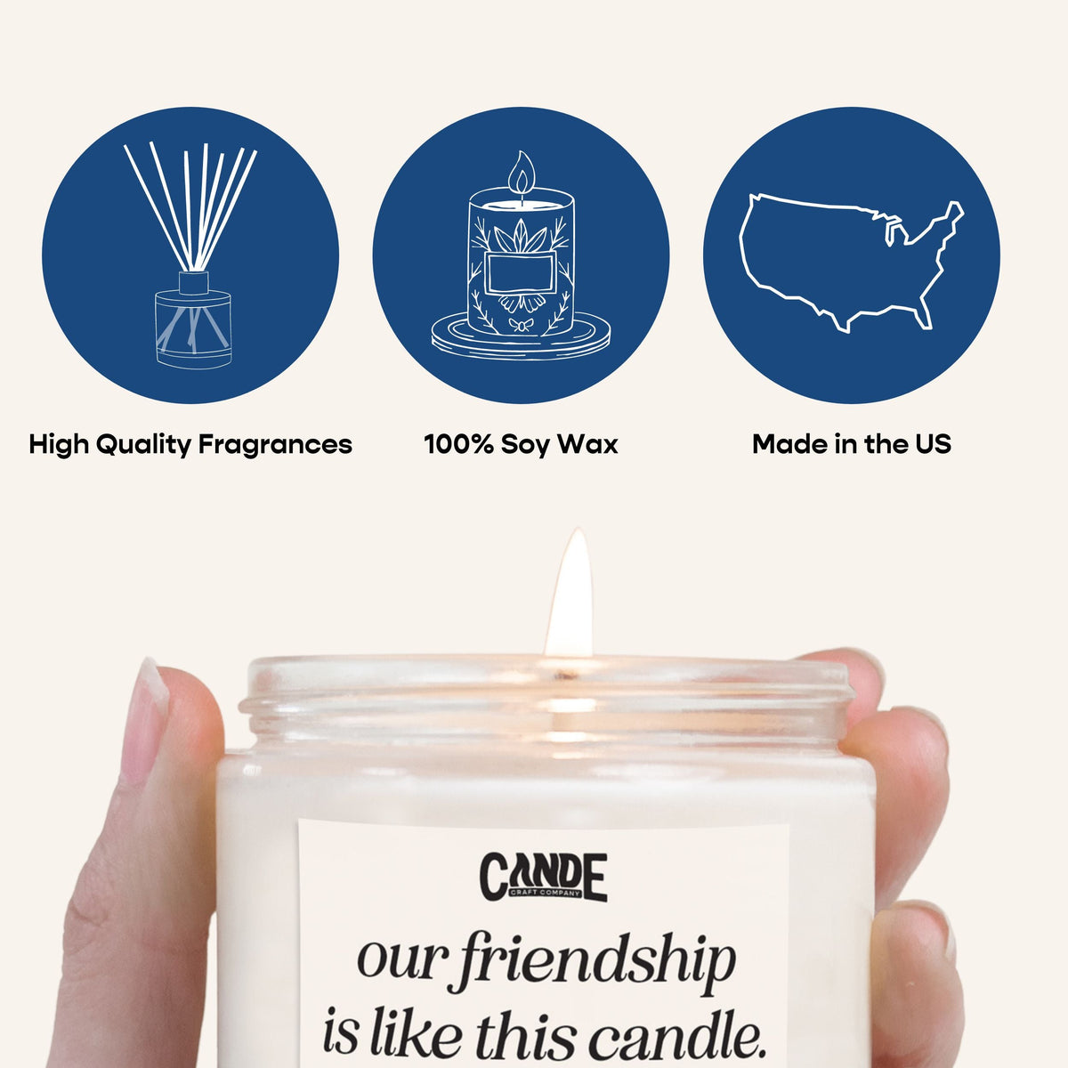 Look At You Getting Your Masters And Shit Candle | Funny Graduation Gift