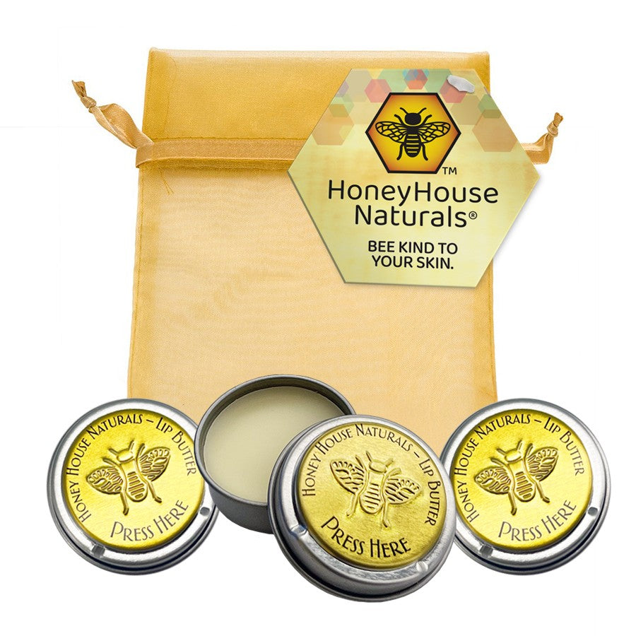 Lip Butter Tin - 3 Pack Gift Set