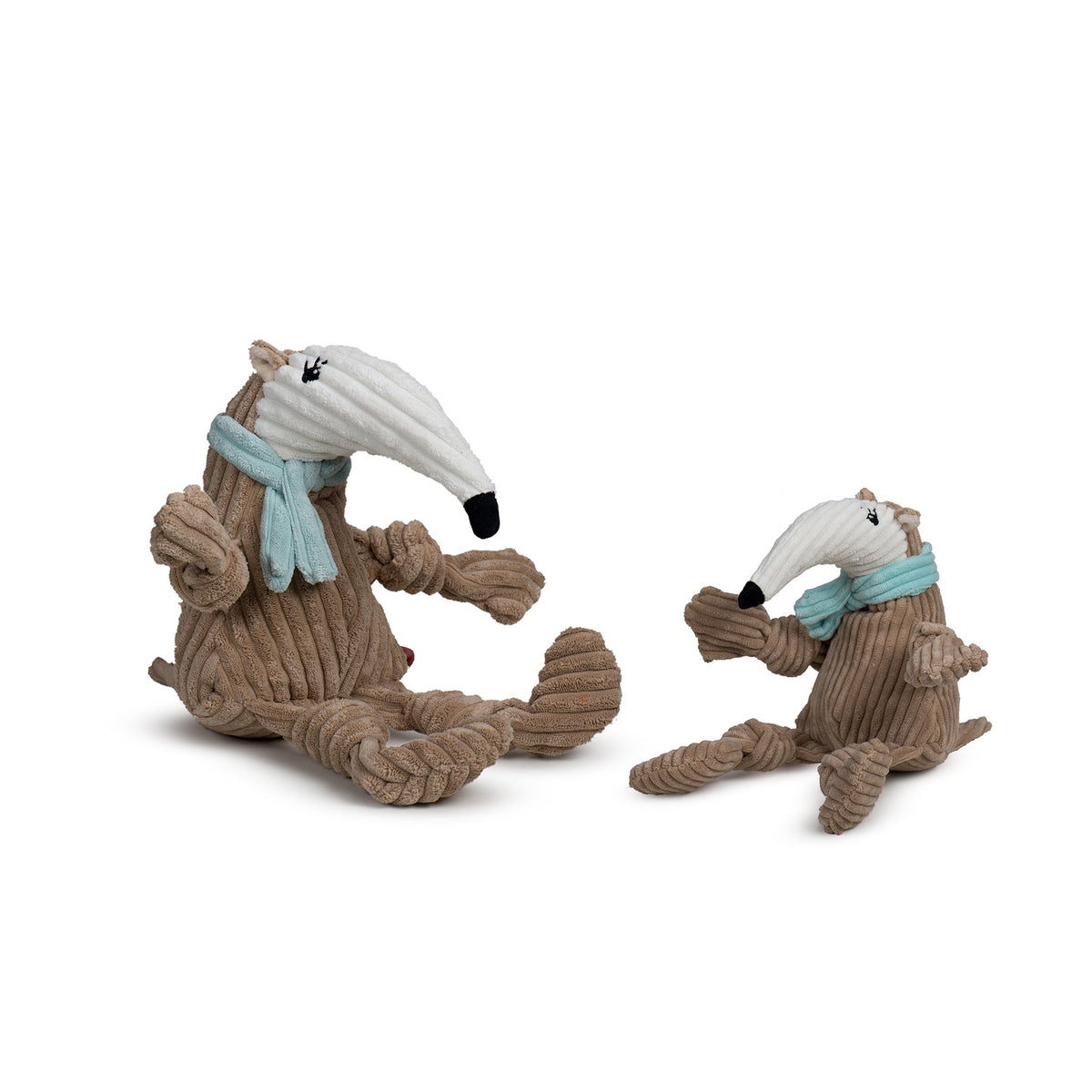 Nibblet Anteater Knottie® Plush Dog Toy | HuggleHounds