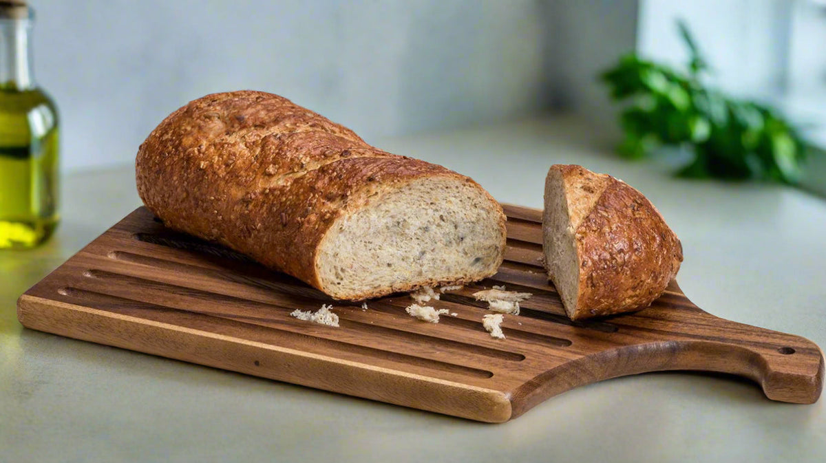 Reversible Cutting Board / Slotted Bread Board