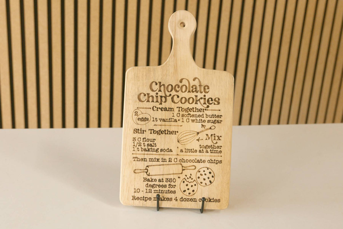 Engraved Recipe Cutting Boards