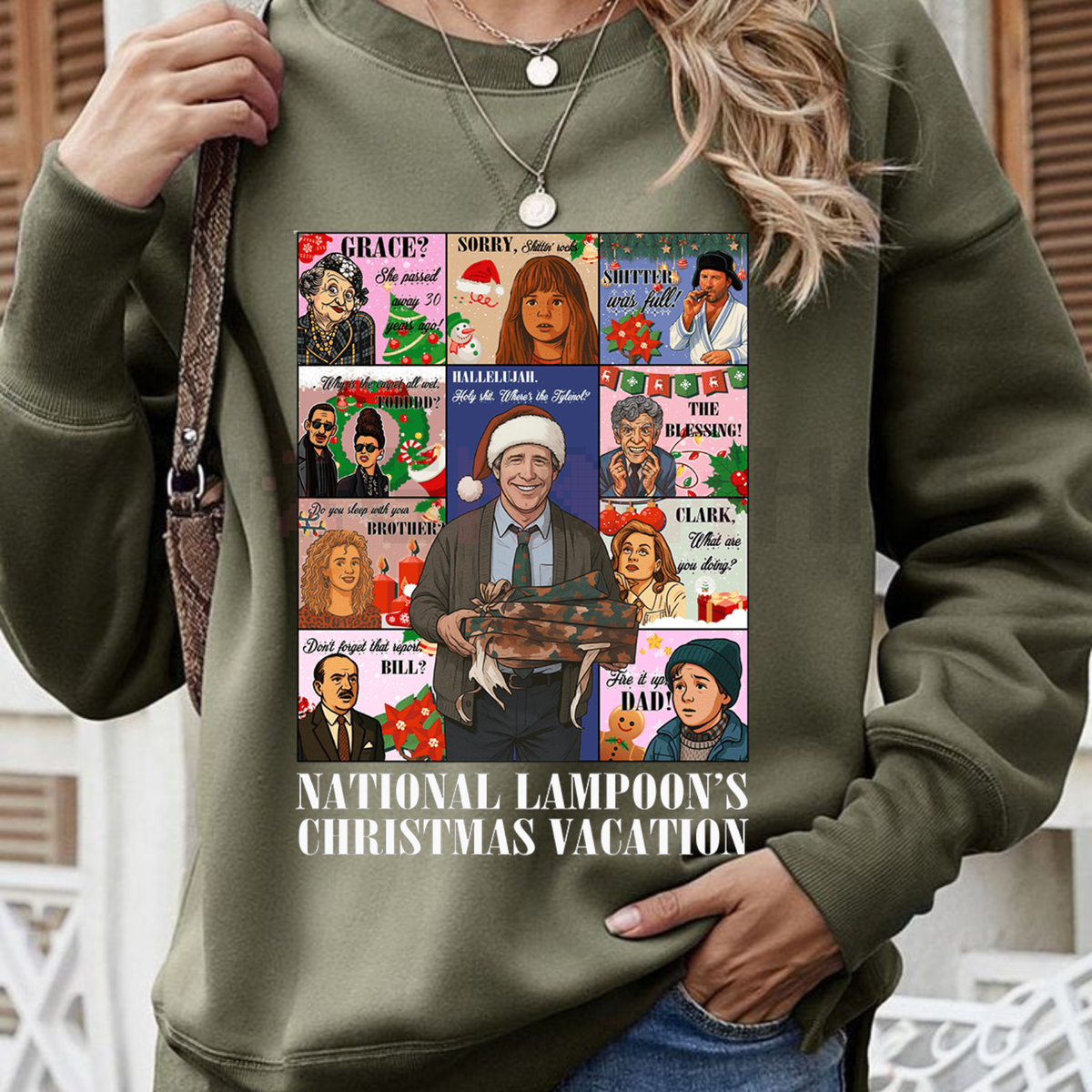 Griswold Family Christmas Collage Sweatshirt