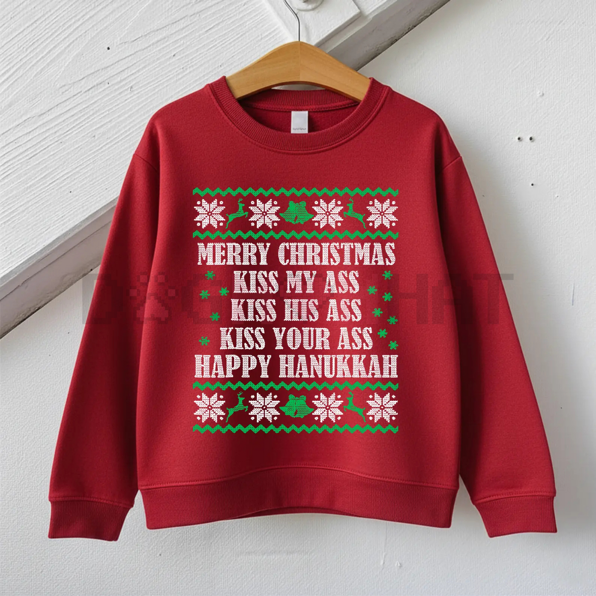 Merry Christmas Kiss My Ass Sweatshirt