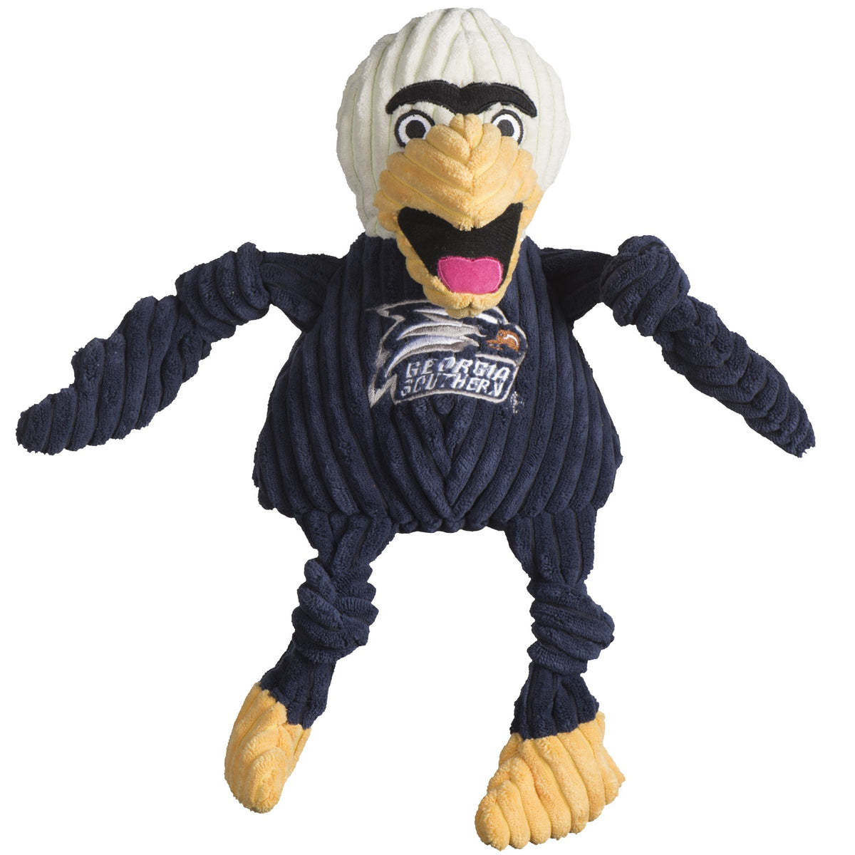 Georgia Southern Gus the Eagle Knottie® Plush Dog Toy | HuggleHounds