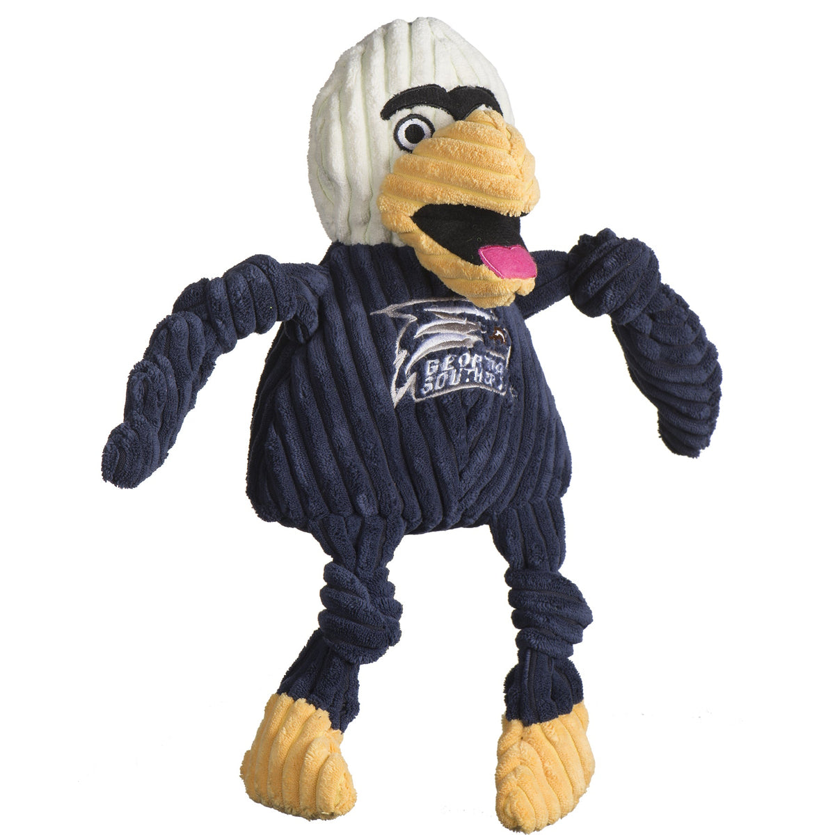 Georgia Southern Gus the Eagle Knottie® Plush Dog Toy | HuggleHounds