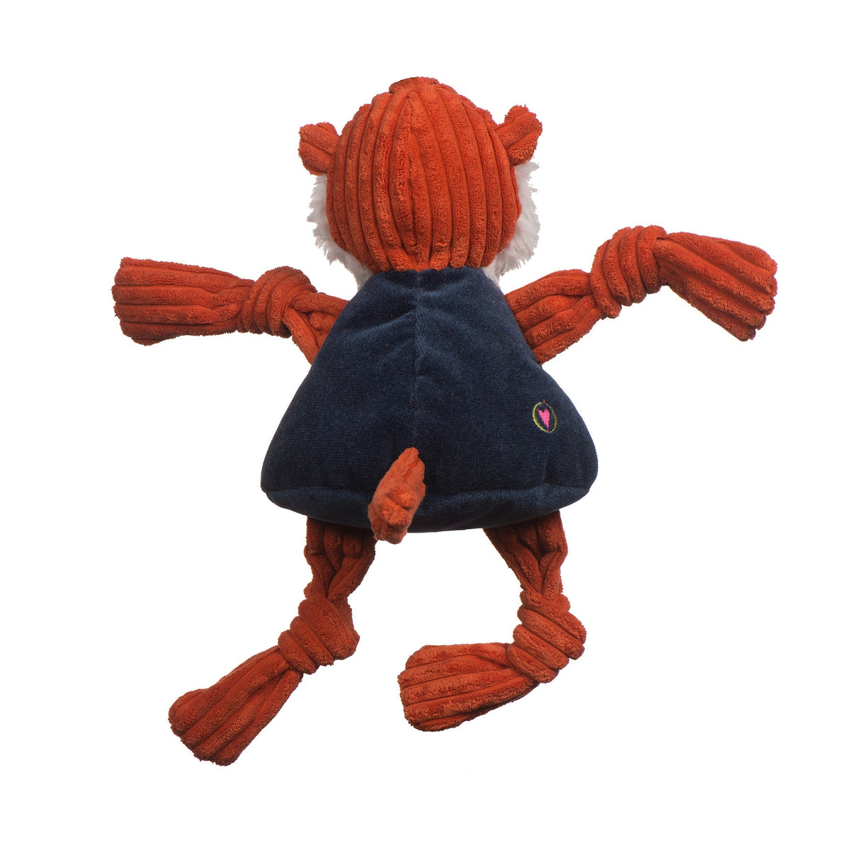 Auburn Aubie the Tiger Knottie® Plush Dog Toy