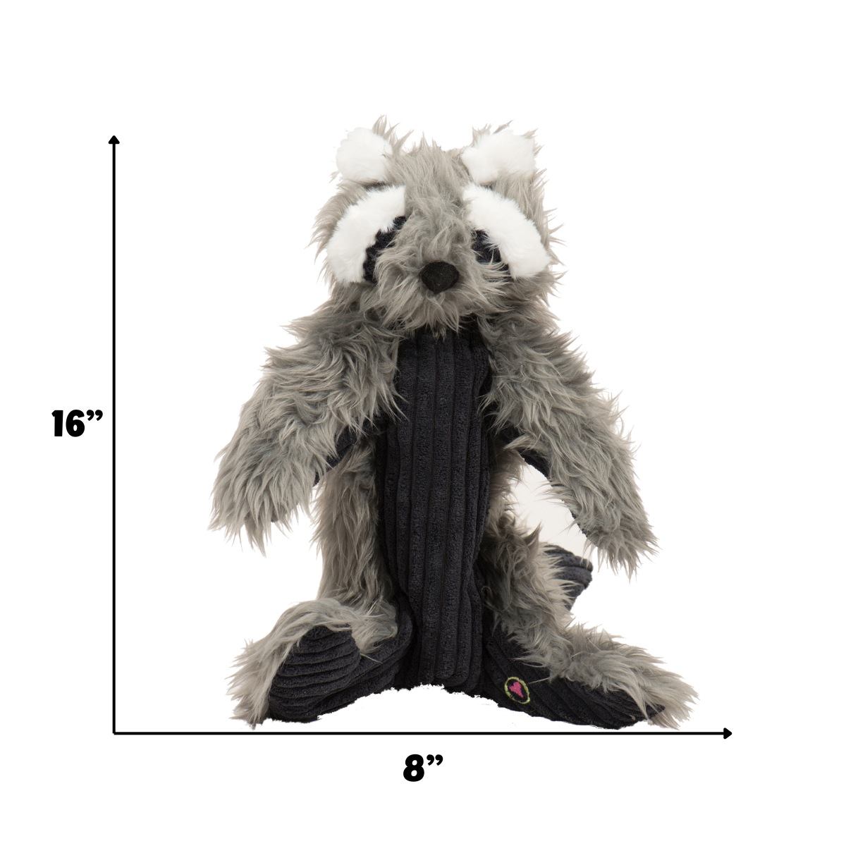 Redwood Raccoon X-Brace® Plush Dog Toy | HuggleHounds