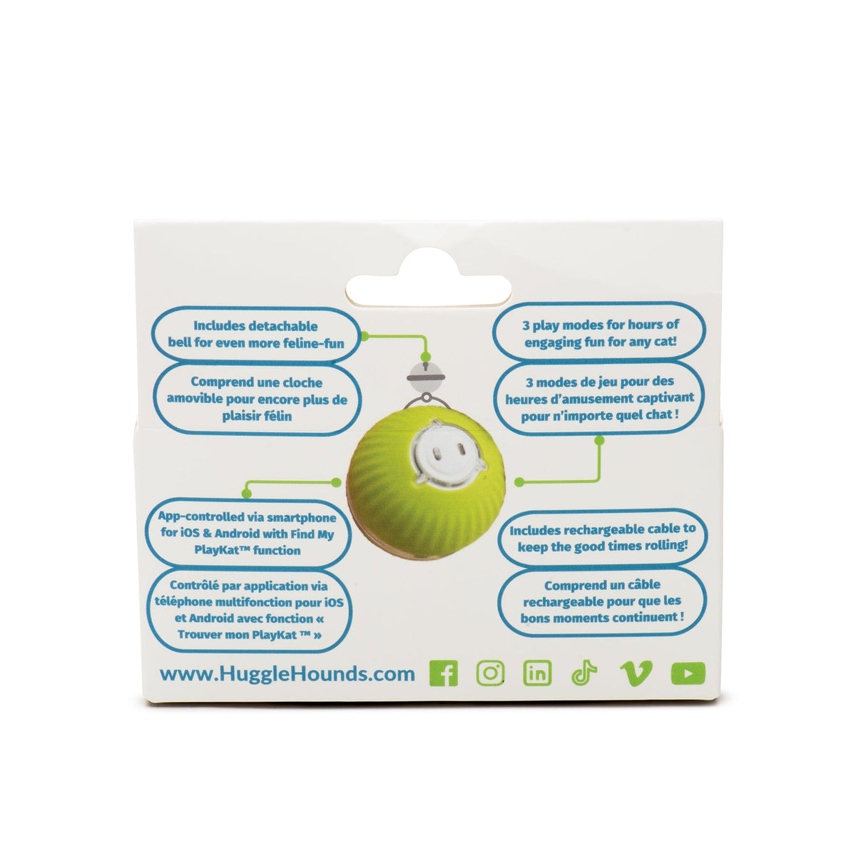 HuggleKats® PlayKat® Smart Interactive Cat Toy