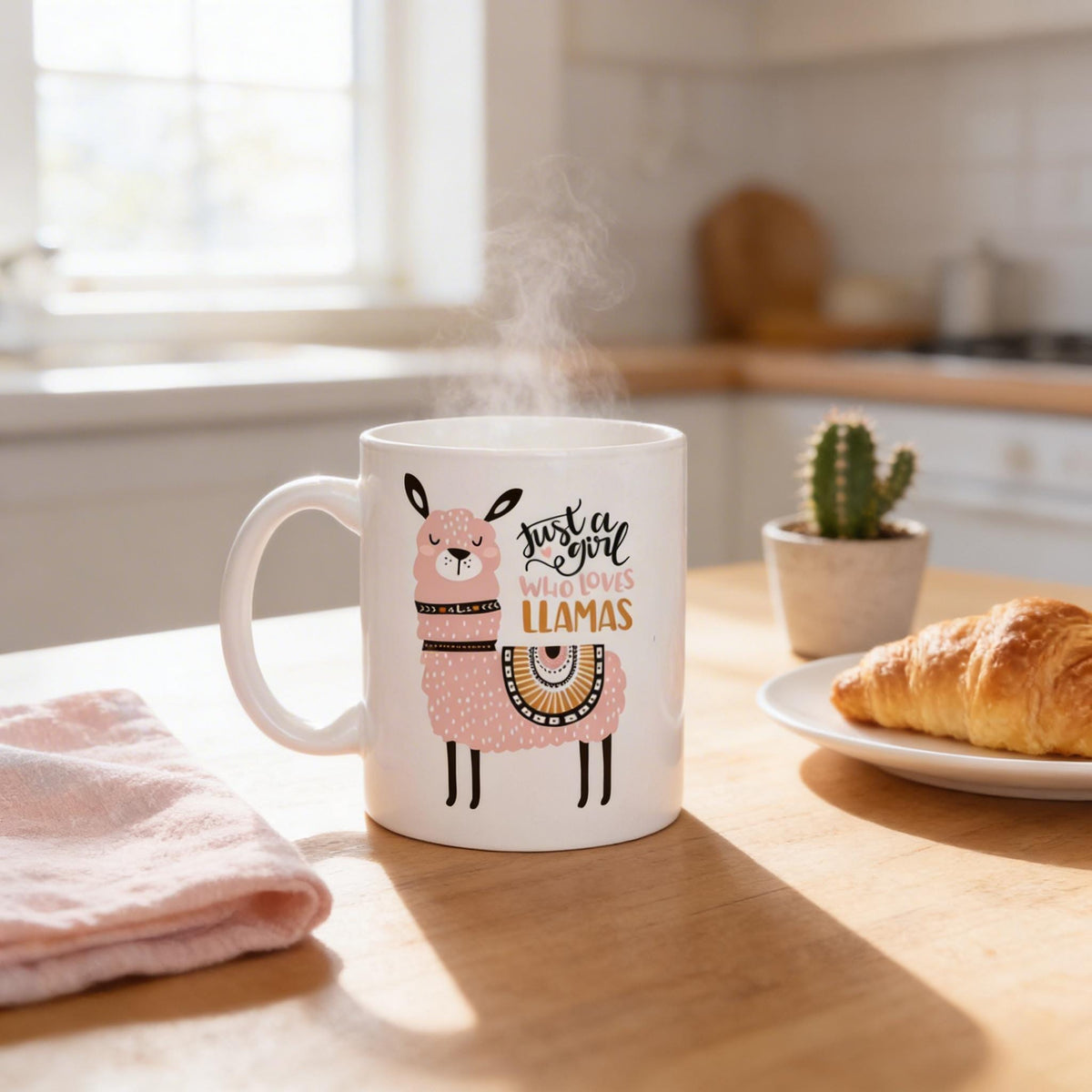 Just a Girl Who Loves Llamas Mug