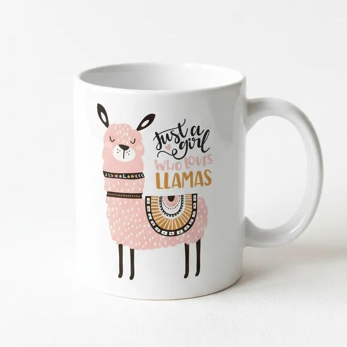 Just a Girl Who Loves Llamas Mug
