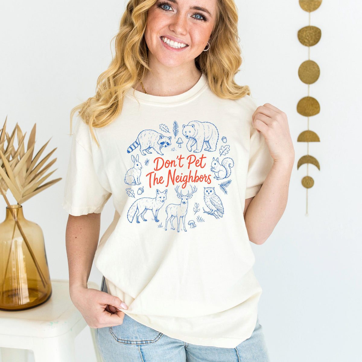Don't Pet the Neighbors Comfort Colors T-Shirt