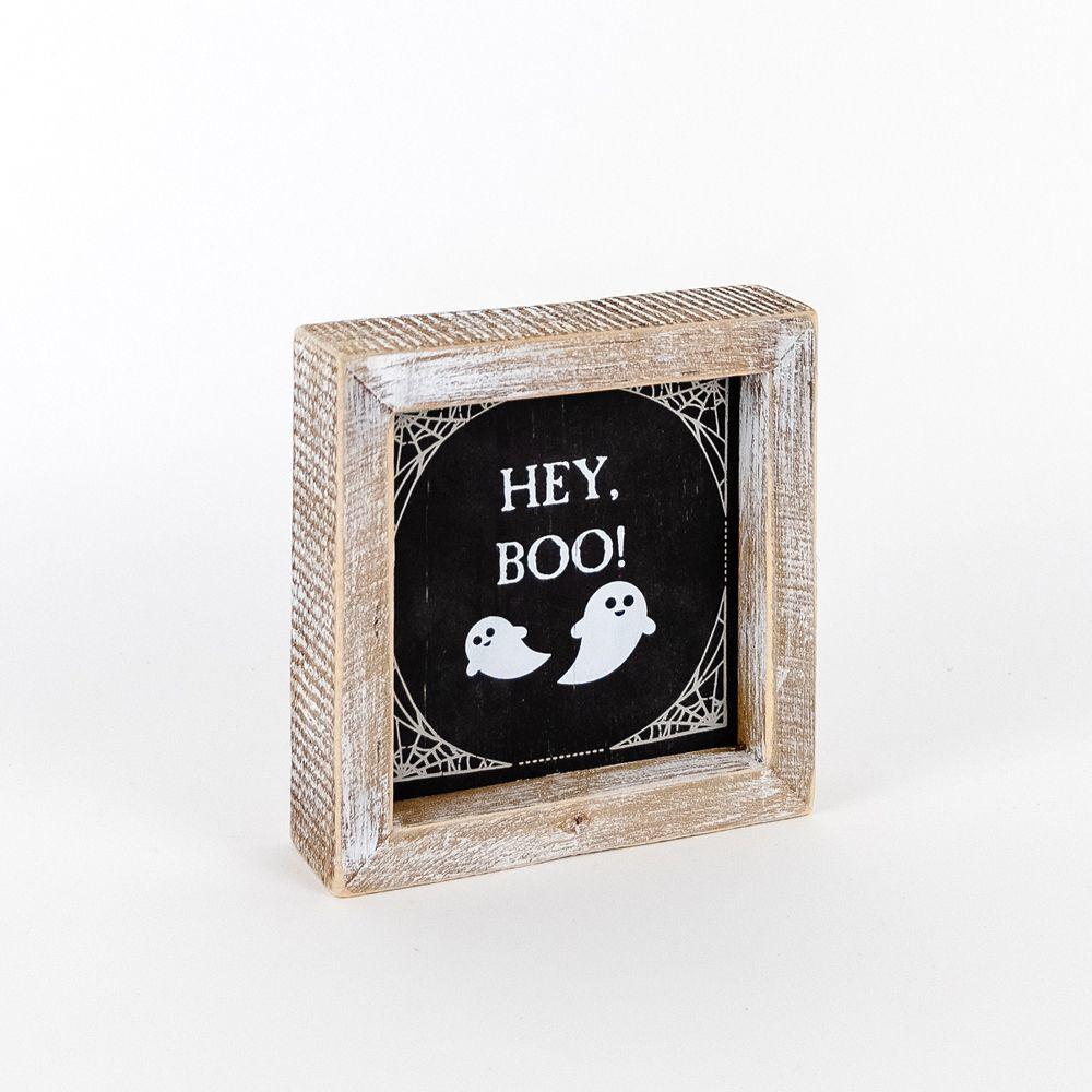 Hey Boo + Cuddle Weather Double-Sided Sign