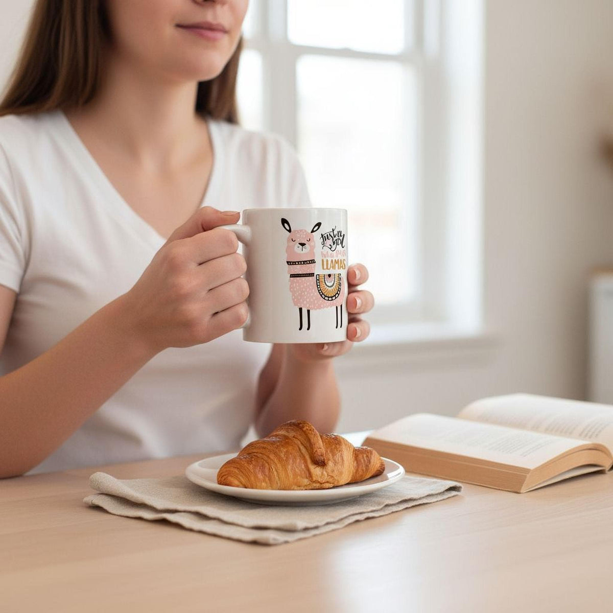 Just a Girl Who Loves Llamas Mug
