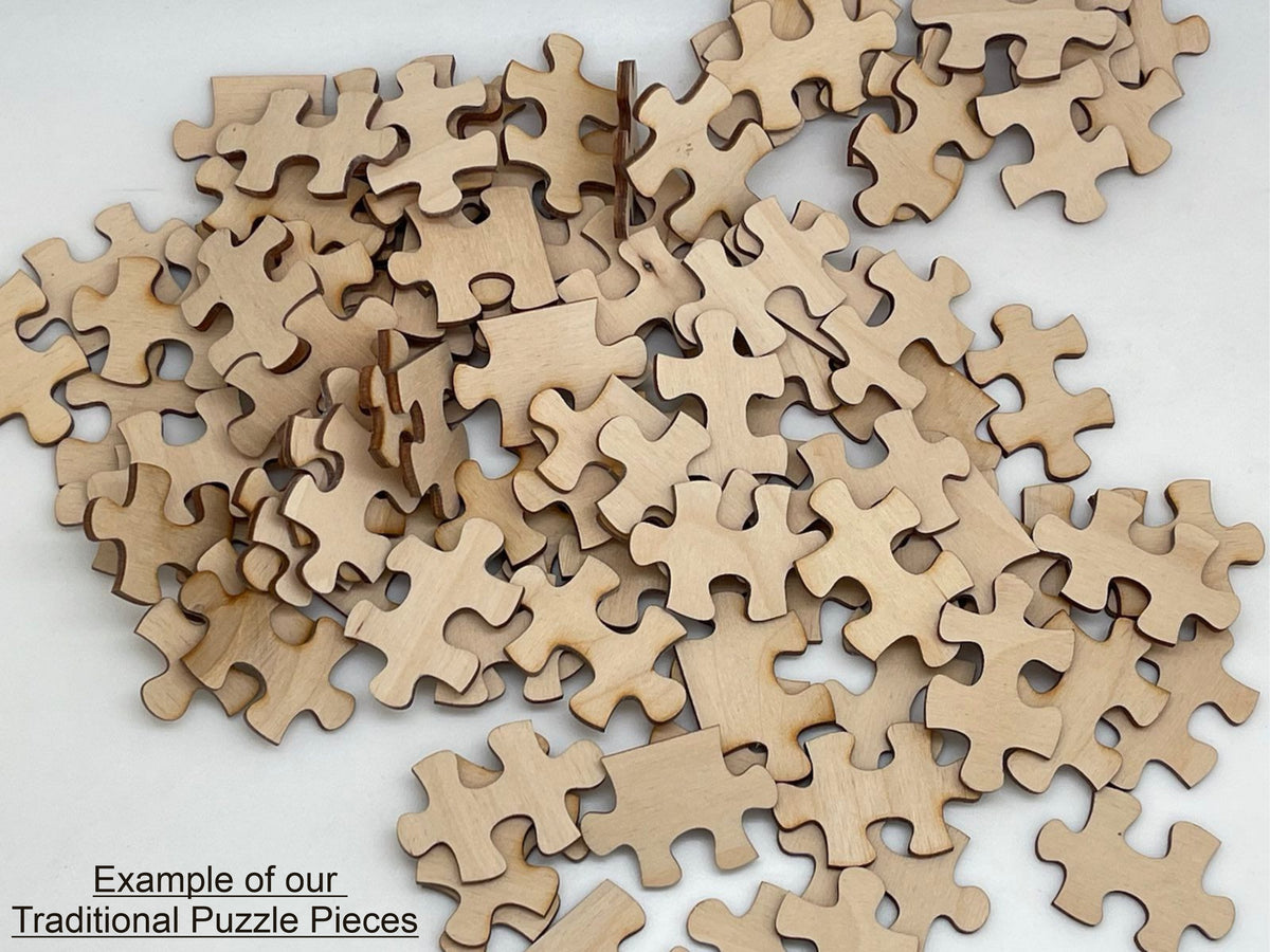 West Virginia Water Wheel Puzzle - 144PCS - #6701