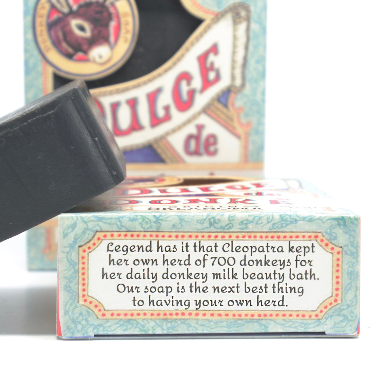 Activated Charcoal Donkey Milk Soap | 4.5 oz