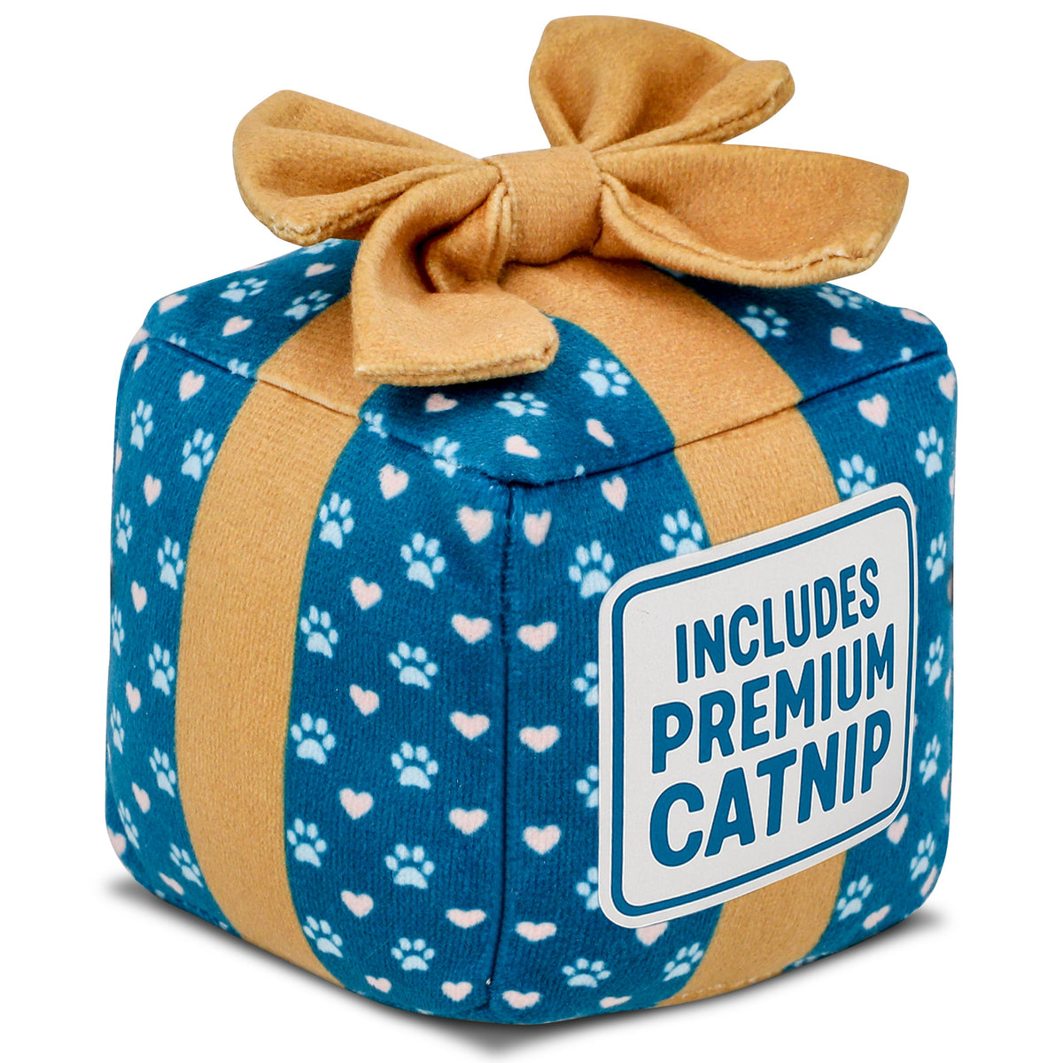 Gift Box Catnip & Crinkle Cat Toy
