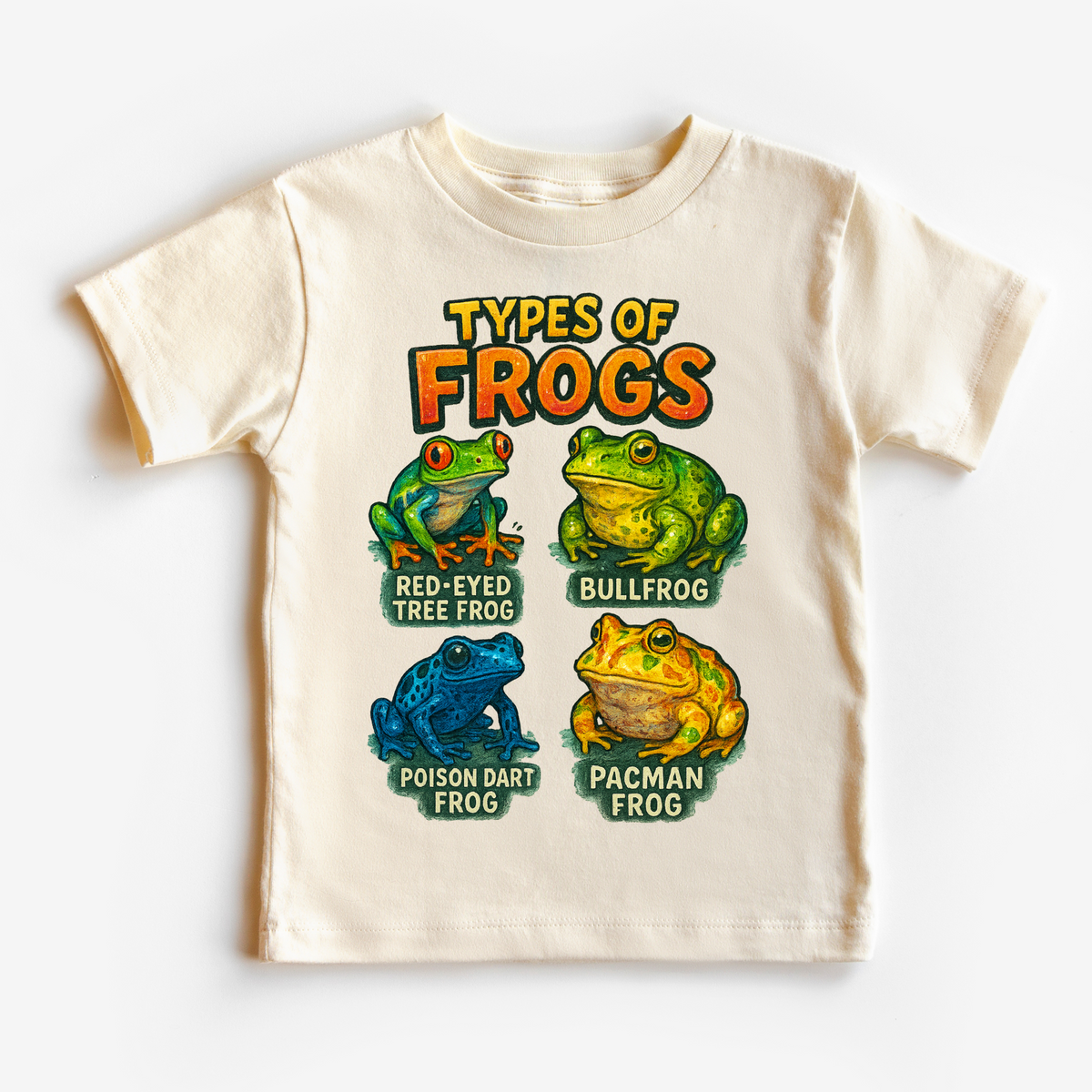 Types Of Fogs Science Shirt - Frog Tee