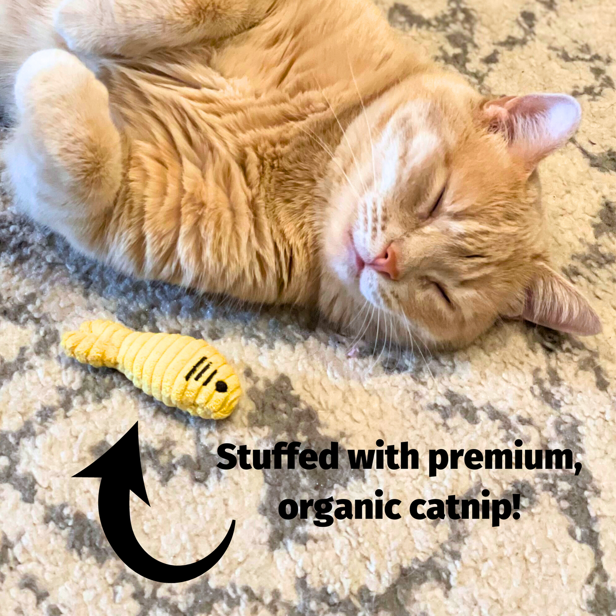 Wee Feller Squirrelie Catnip Cat Toy | HuggleKats®