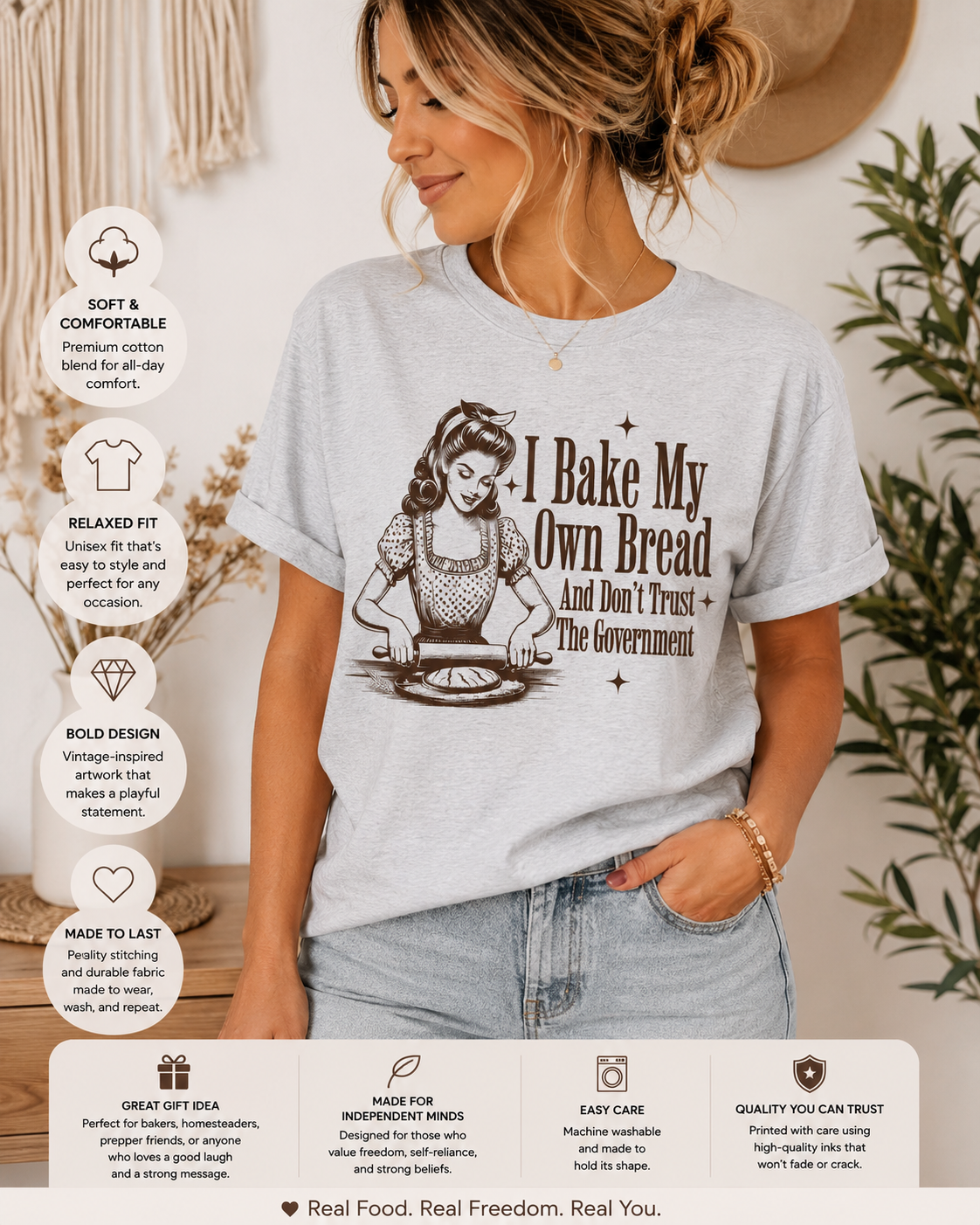 I Bake my own Bread T-Shirt