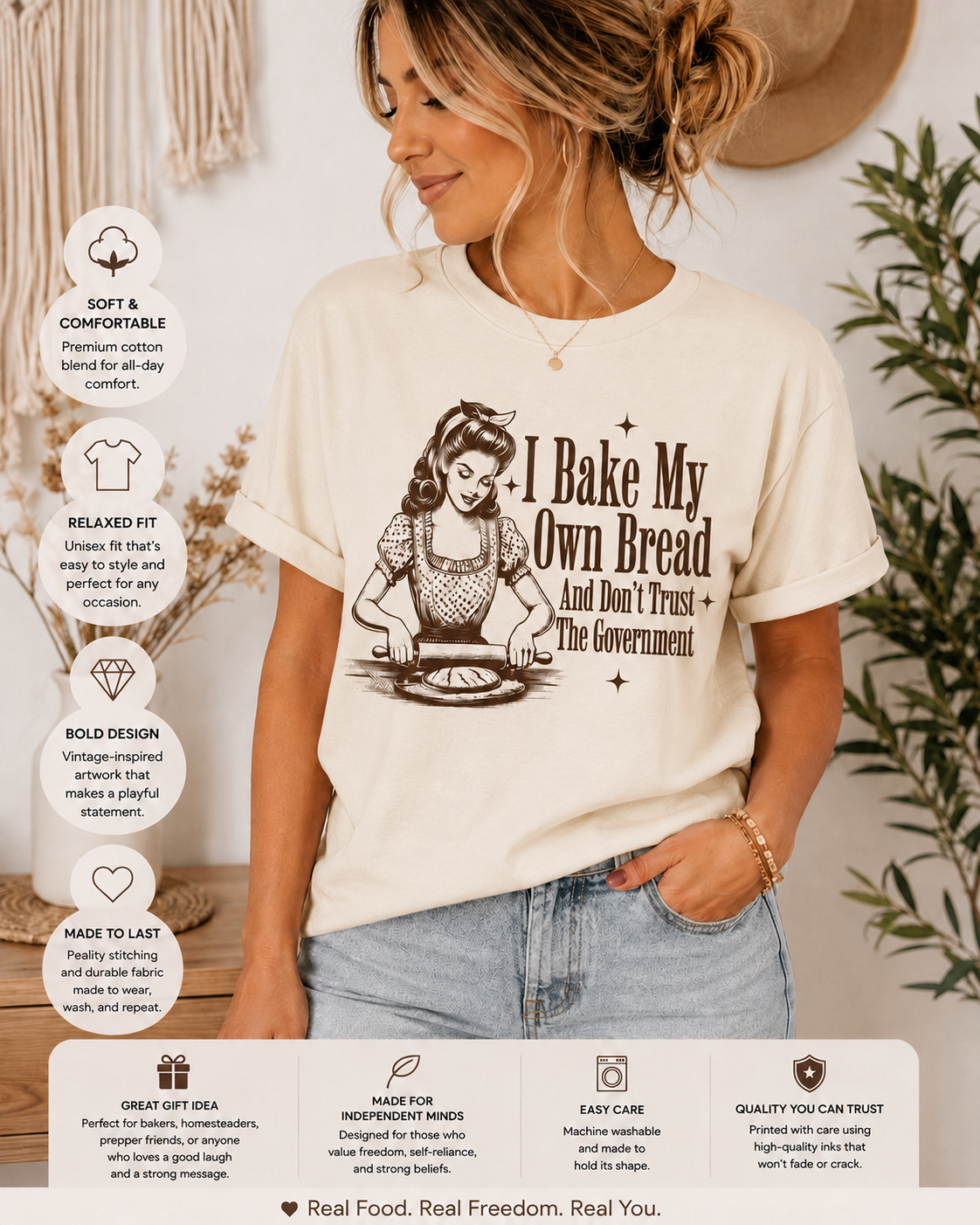 I Bake my own Bread T-Shirt