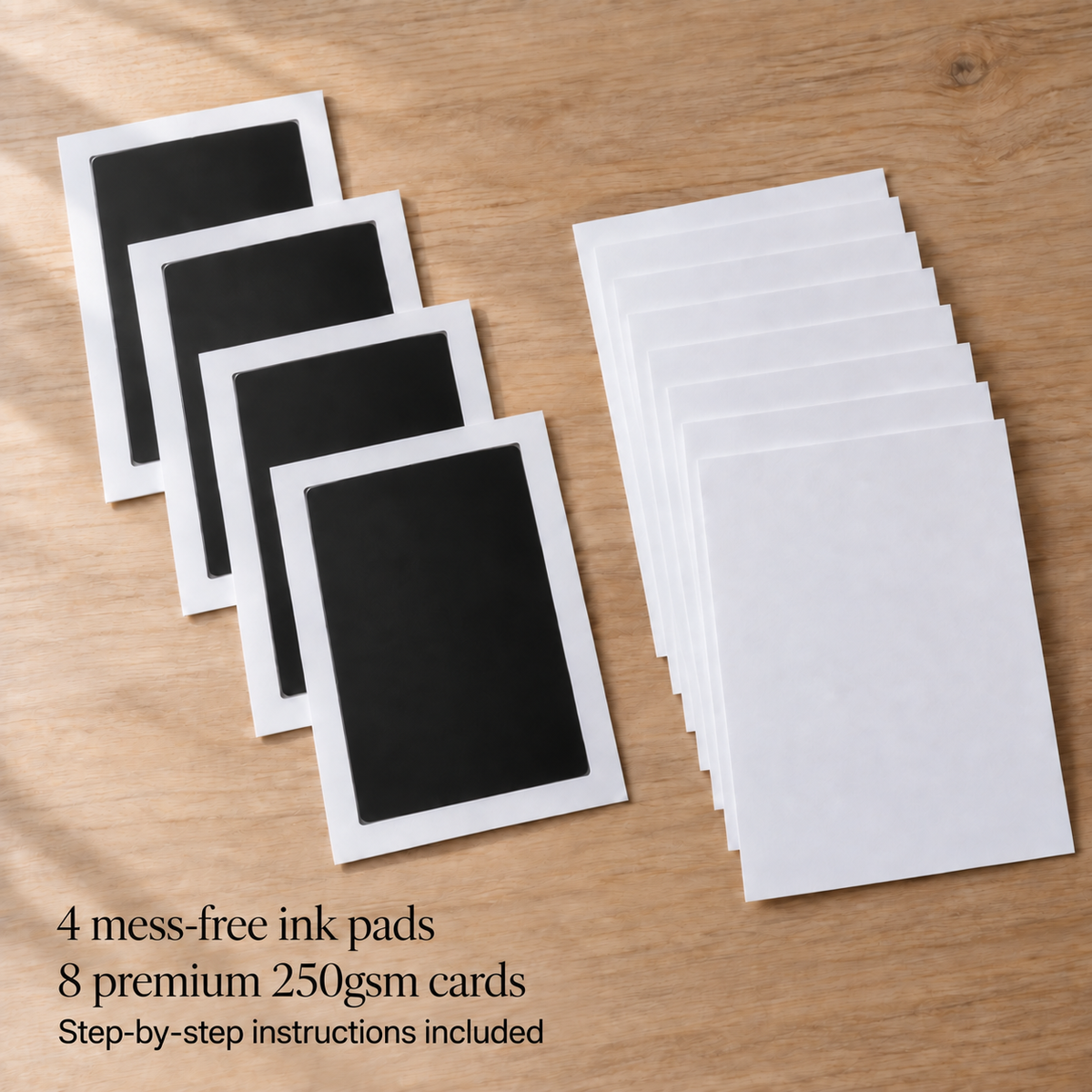Mess-Free Baby Handprint & Footprint Keepsake Kit – 4 Pack
