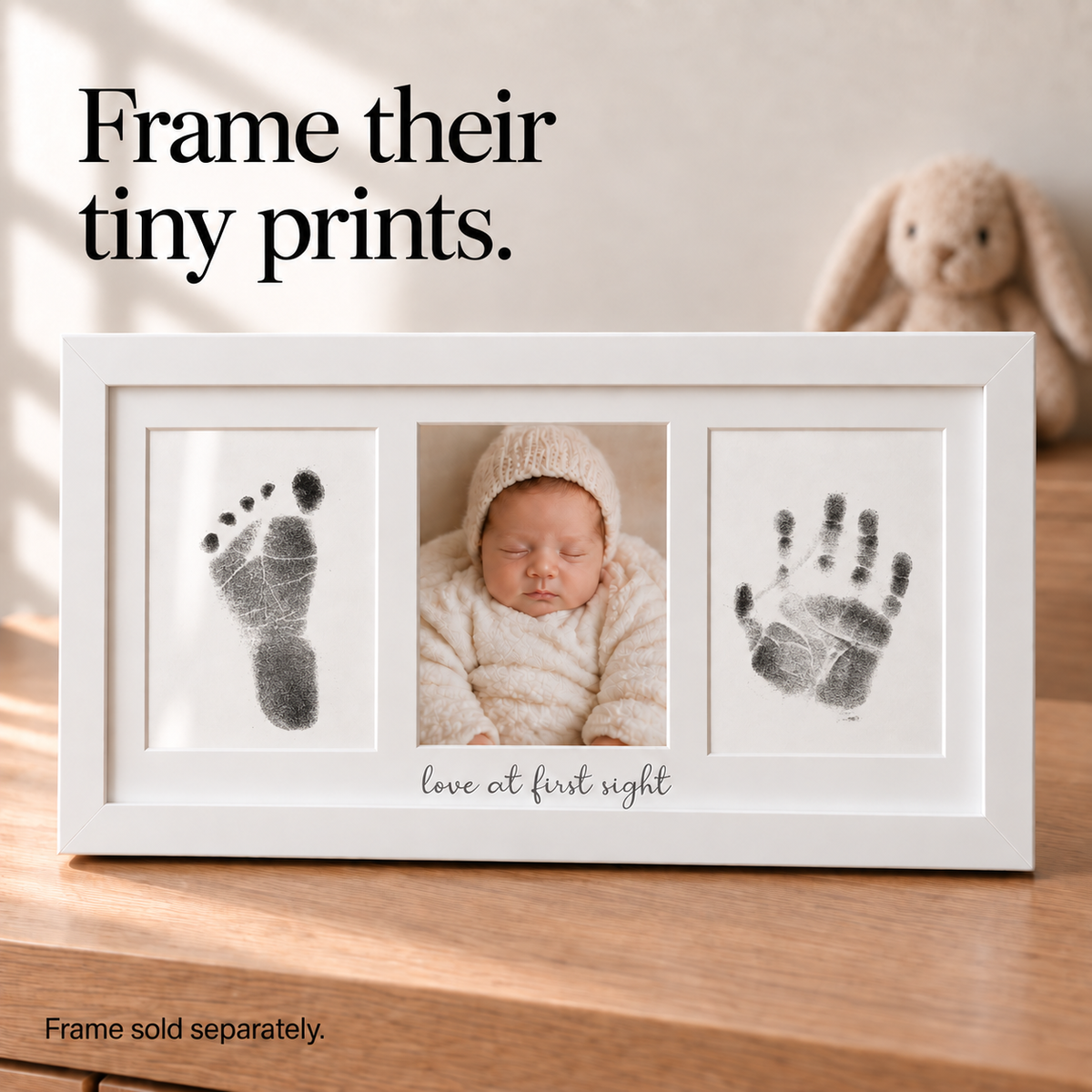 Mess-Free Baby Handprint & Footprint Keepsake Kit – 4 Pack