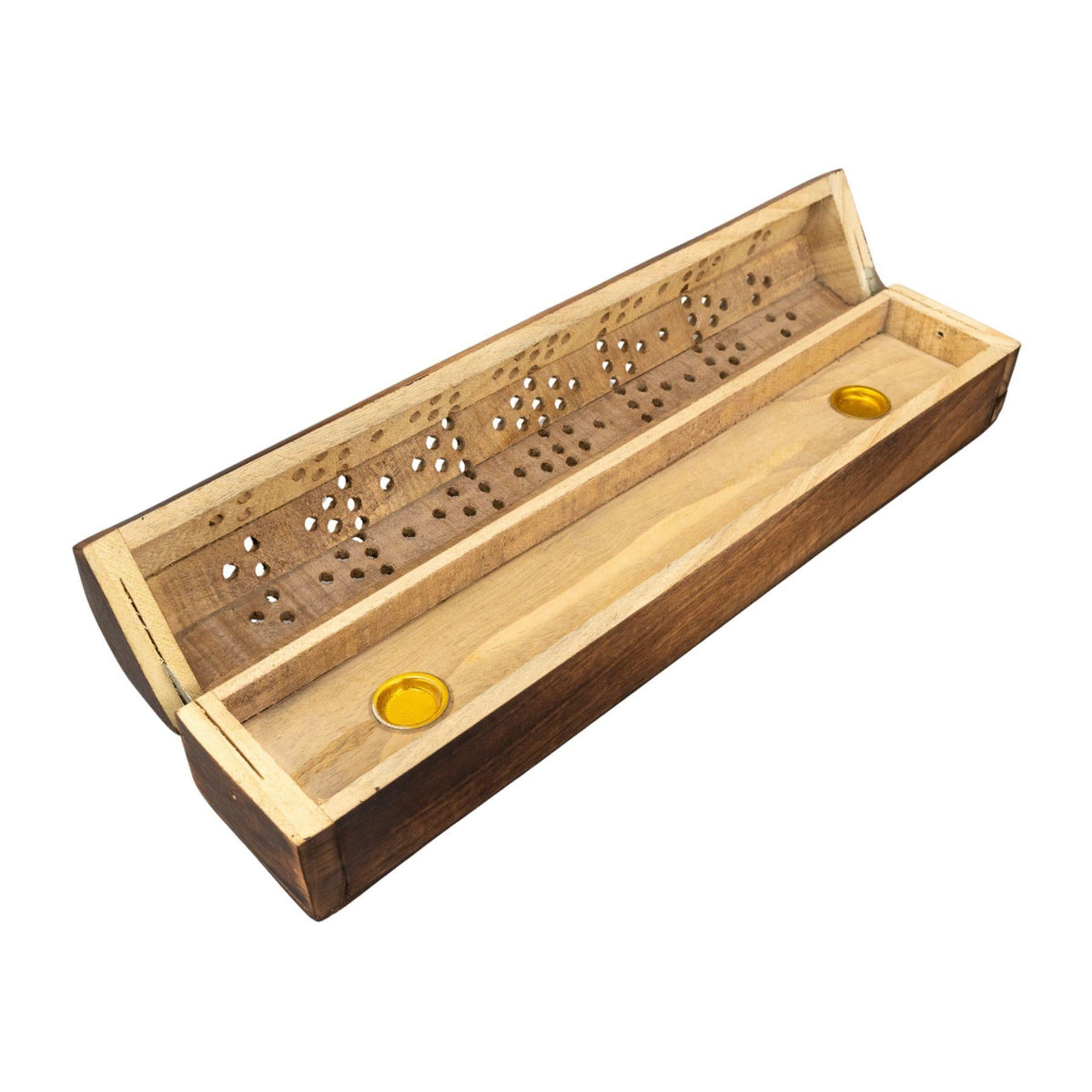 Coffin Incense Holder | Wooden Incense Burner Box