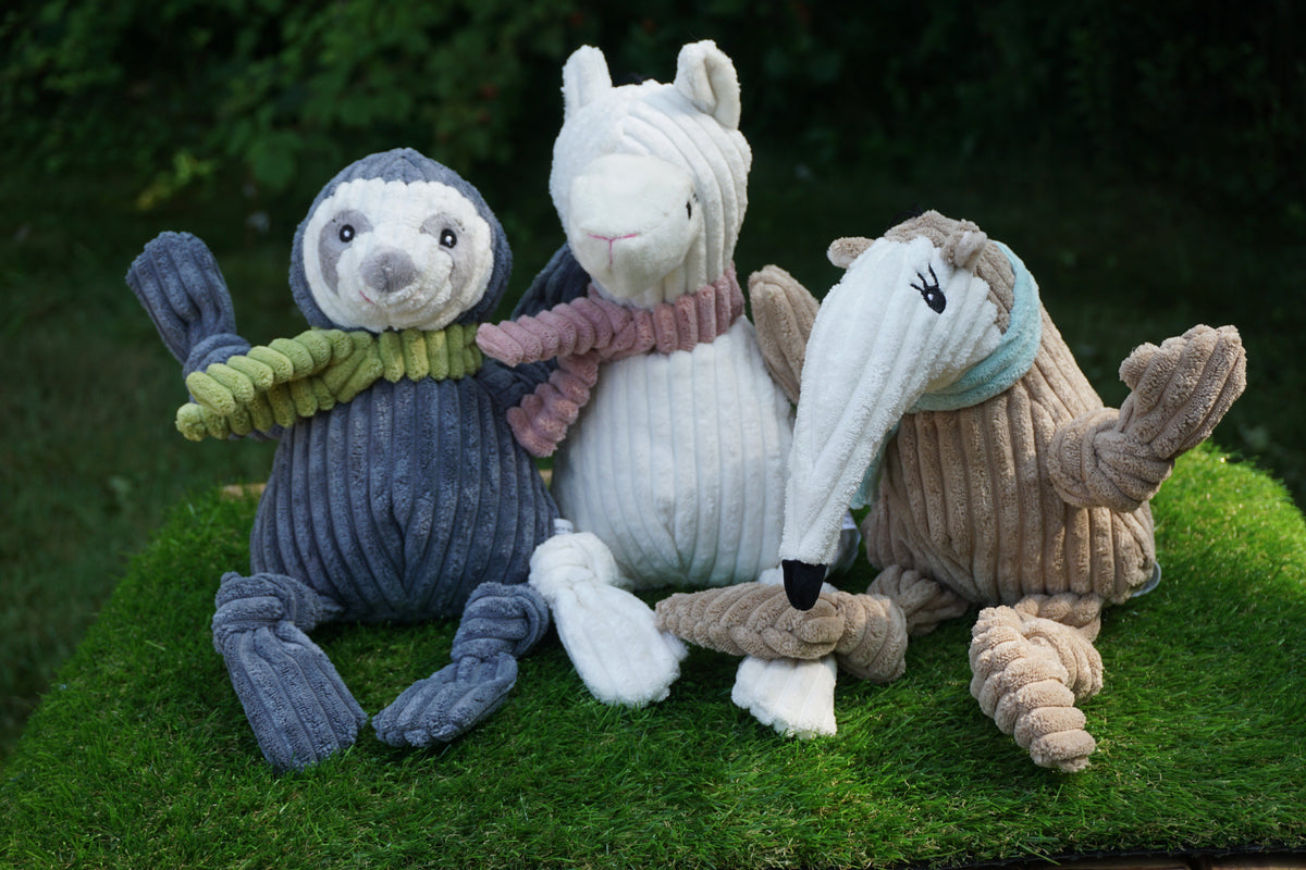Nibblet Anteater Knottie® Plush Dog Toy | HuggleHounds