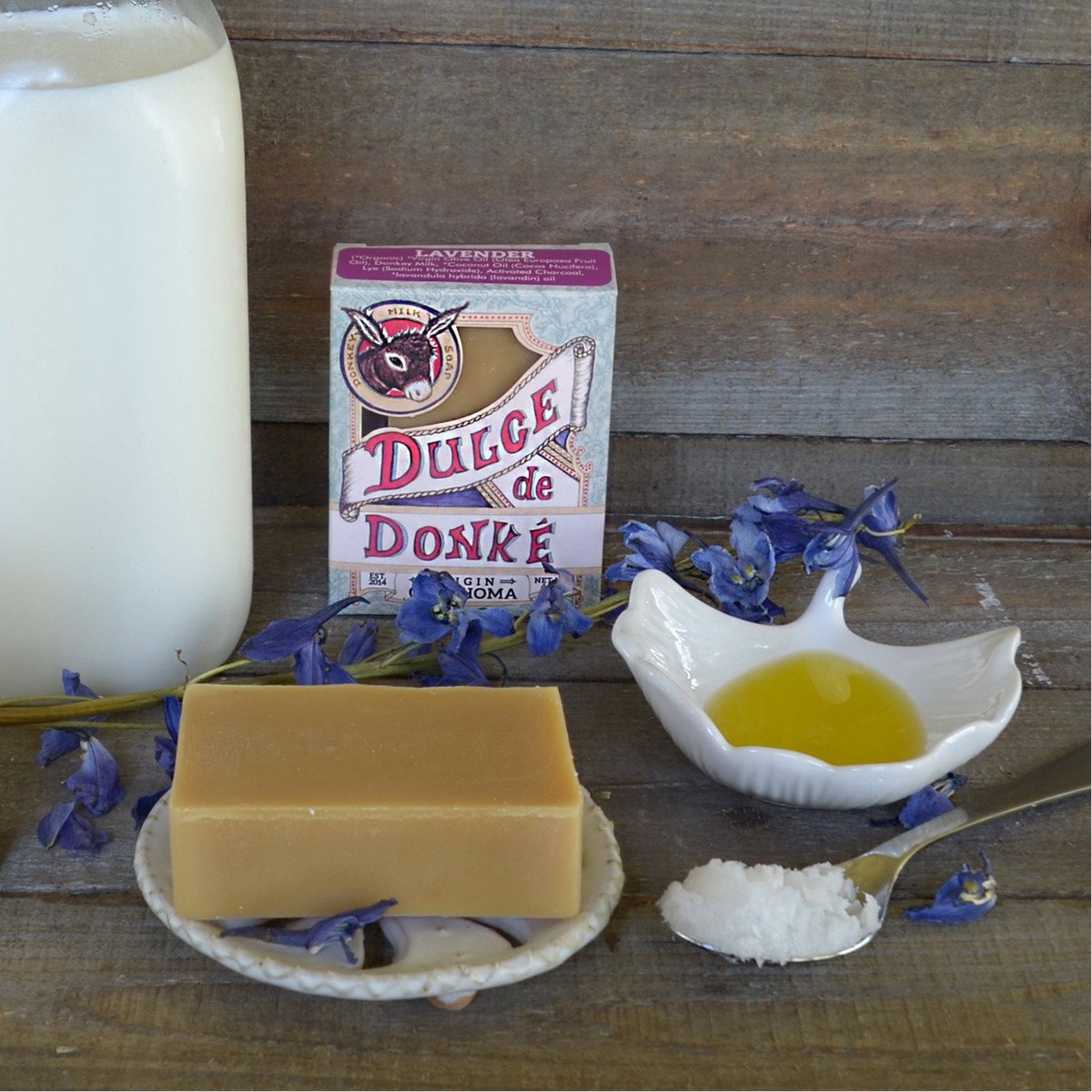 Lavender Donkey Milk Soap Bar | 4.5 oz