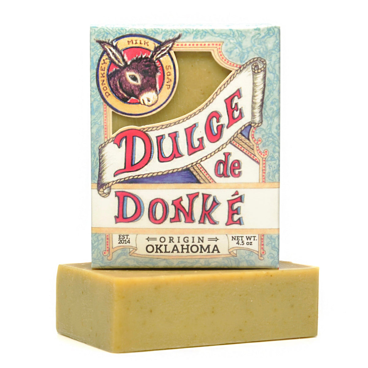 Eucalyptus Mint Moringa Donkey Milk Bar Soap, 4.5 oz