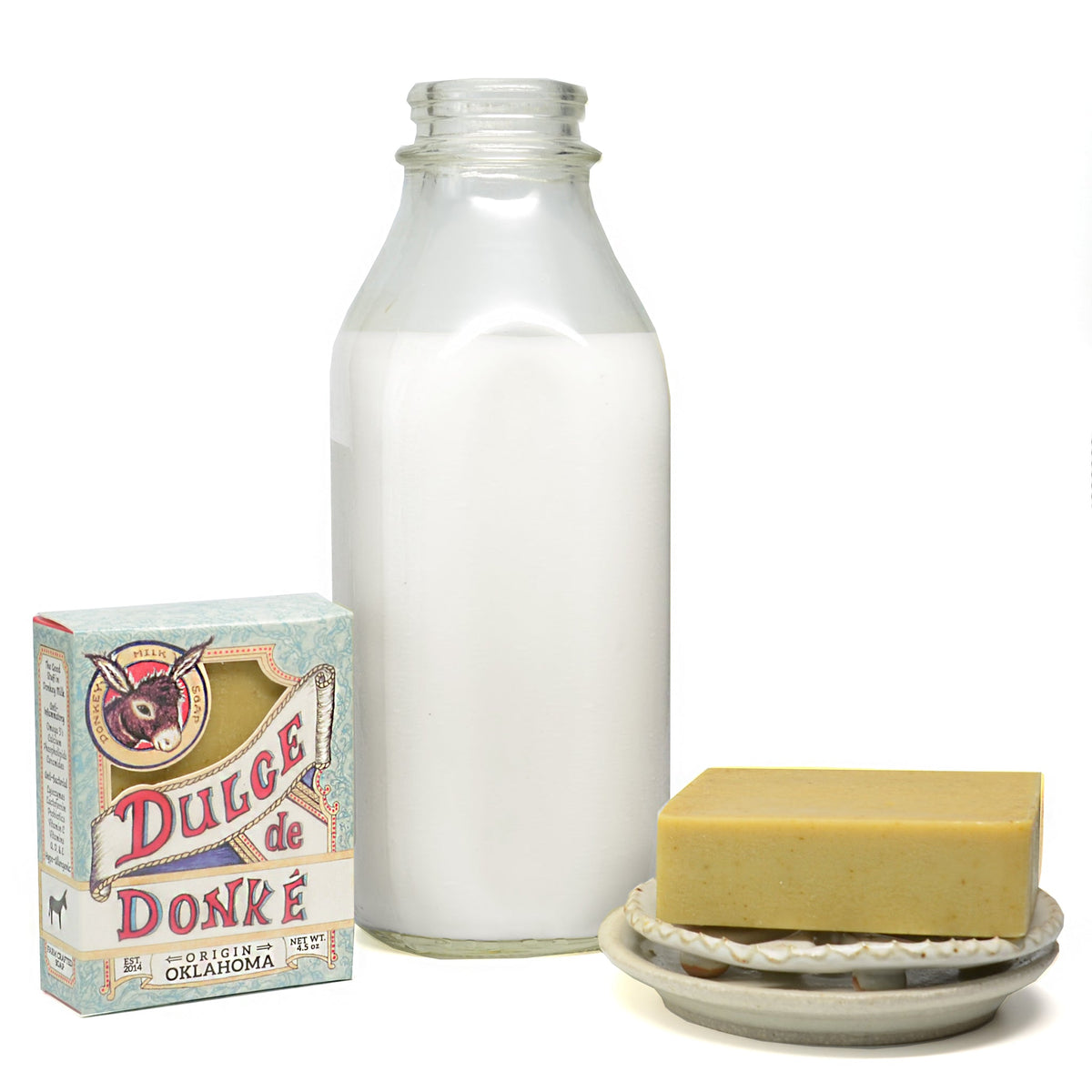 Eucalyptus Mint Moringa Donkey Milk Bar Soap, 4.5 oz