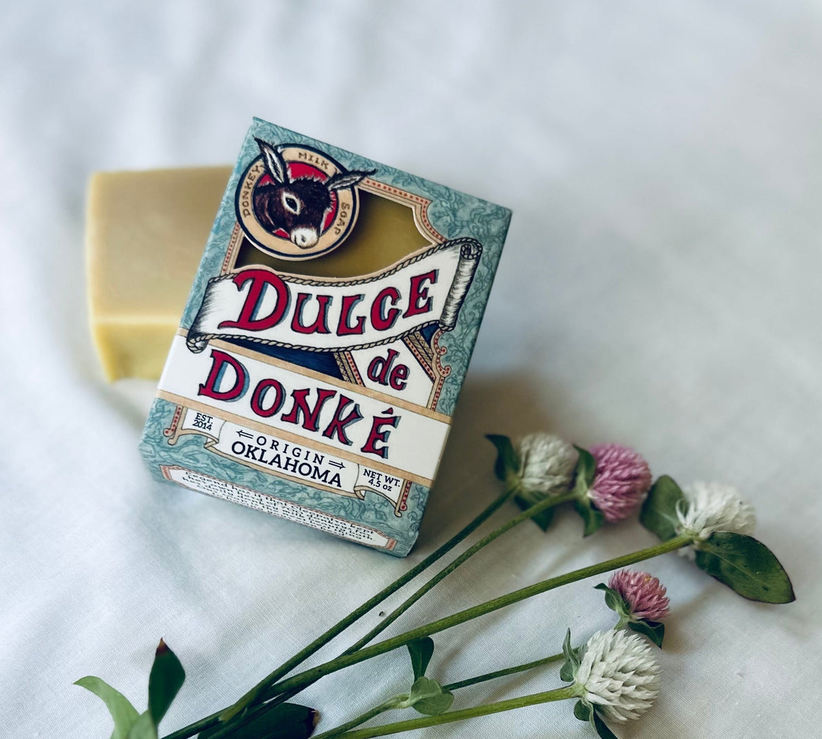 Pure Unscented Donkey Milk Soap 4.5 oz