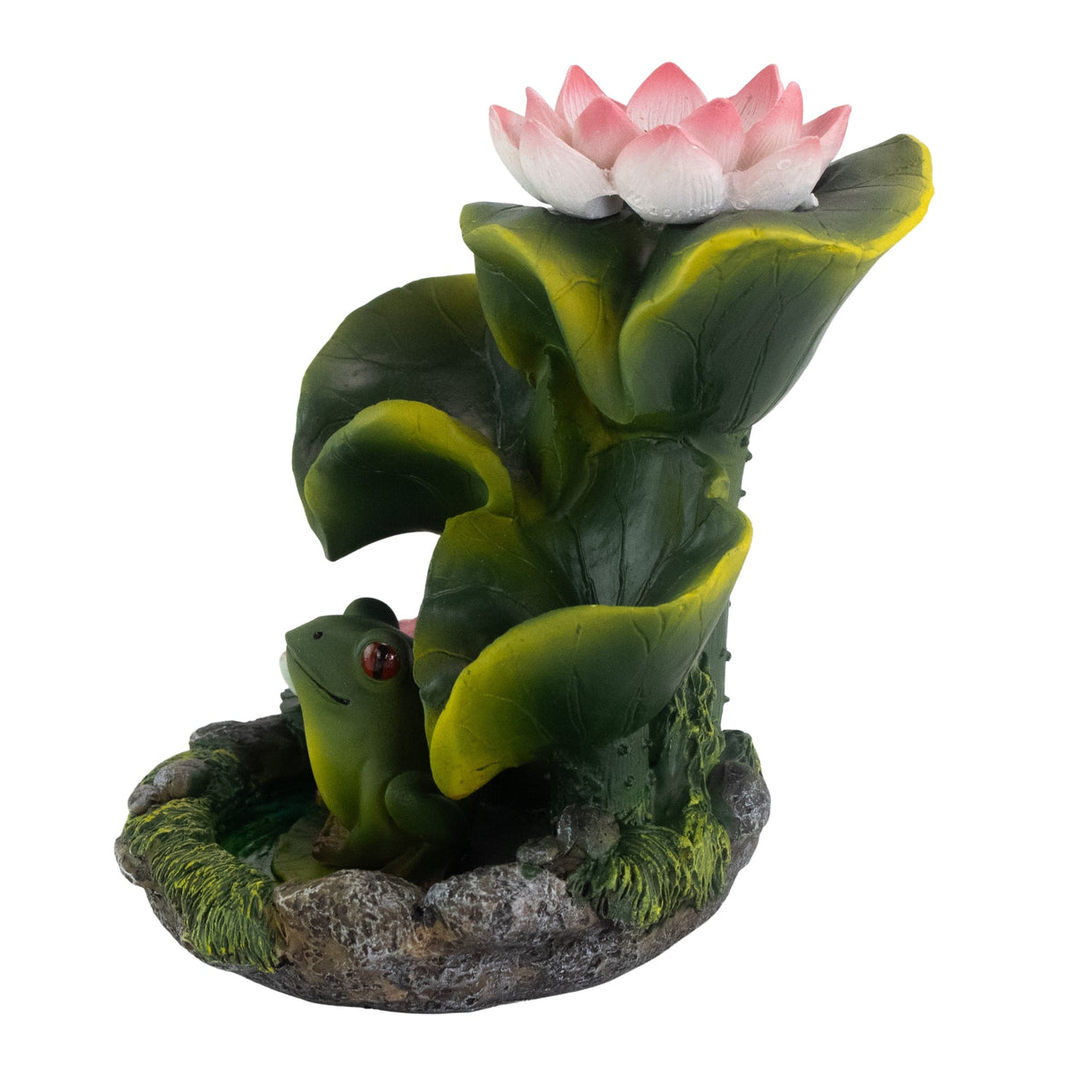 Frog & Lotus Backflow Incense Burner